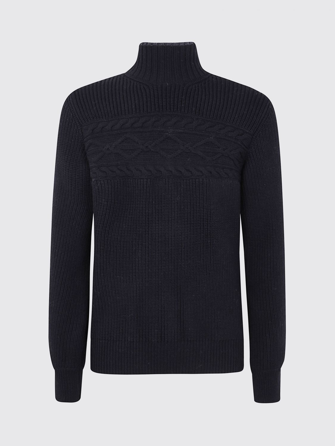 Ermenegildo Zegna Zegna Sweater Men Black Size US M / EU 48-50 / 2 - 1 Thumbnail