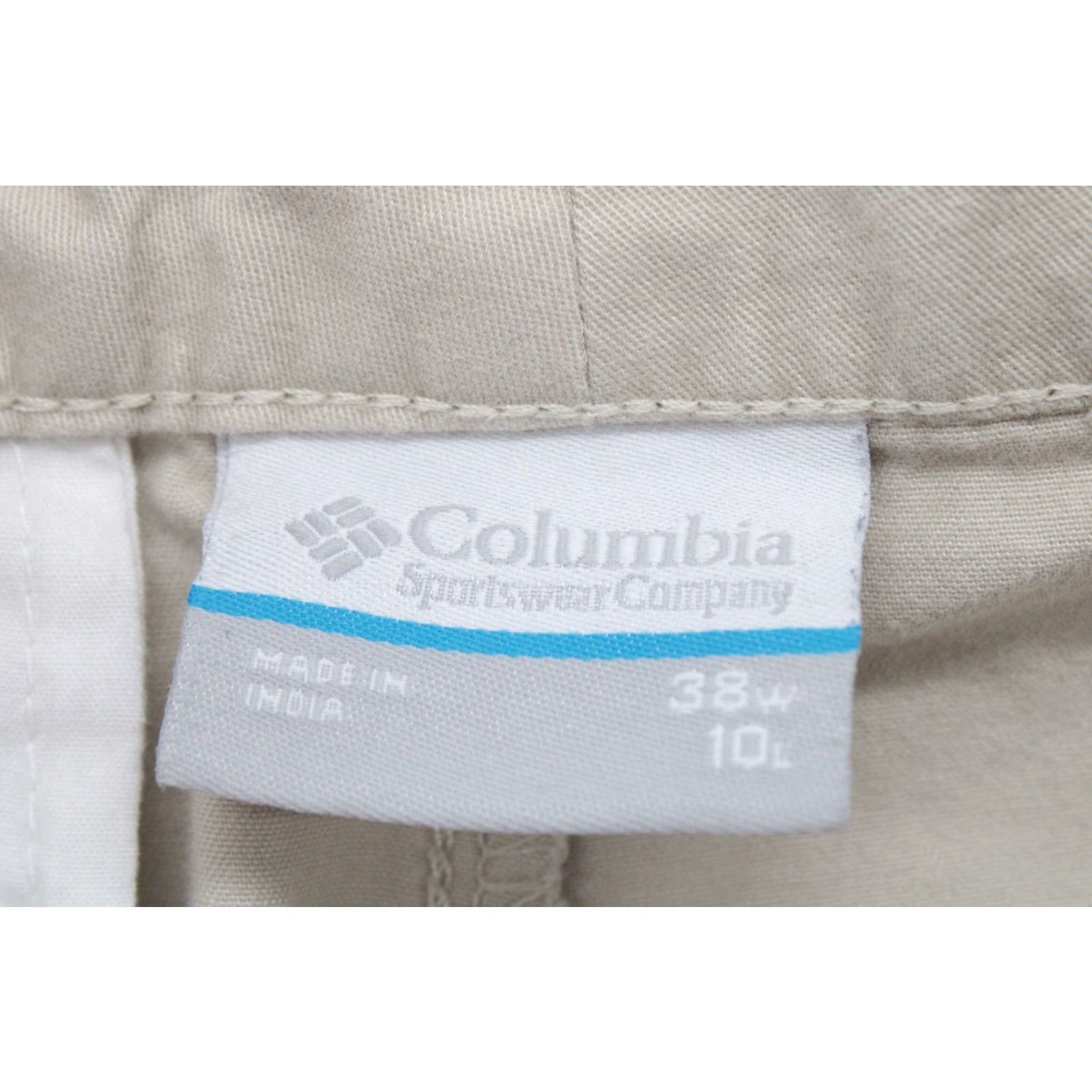 Vintage Columbia Cargo Shorts Men 38 Beige Outdoor Preppy Fishing Size US 38 / EU 54 - 4 Thumbnail