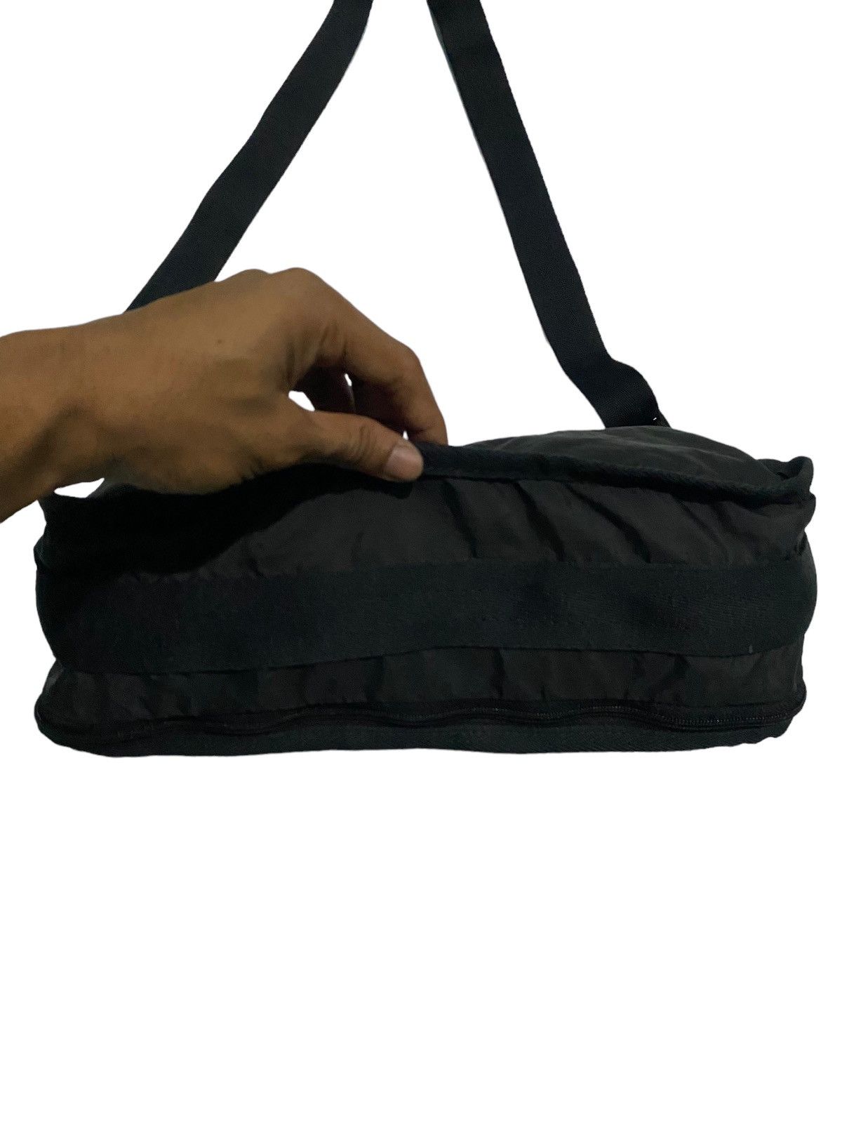 LeSportsac × Vintage Vintage Lesportsac Deluxe Shoulder Satchel Black Bag Size ONE SIZE - 8 Thumbnail