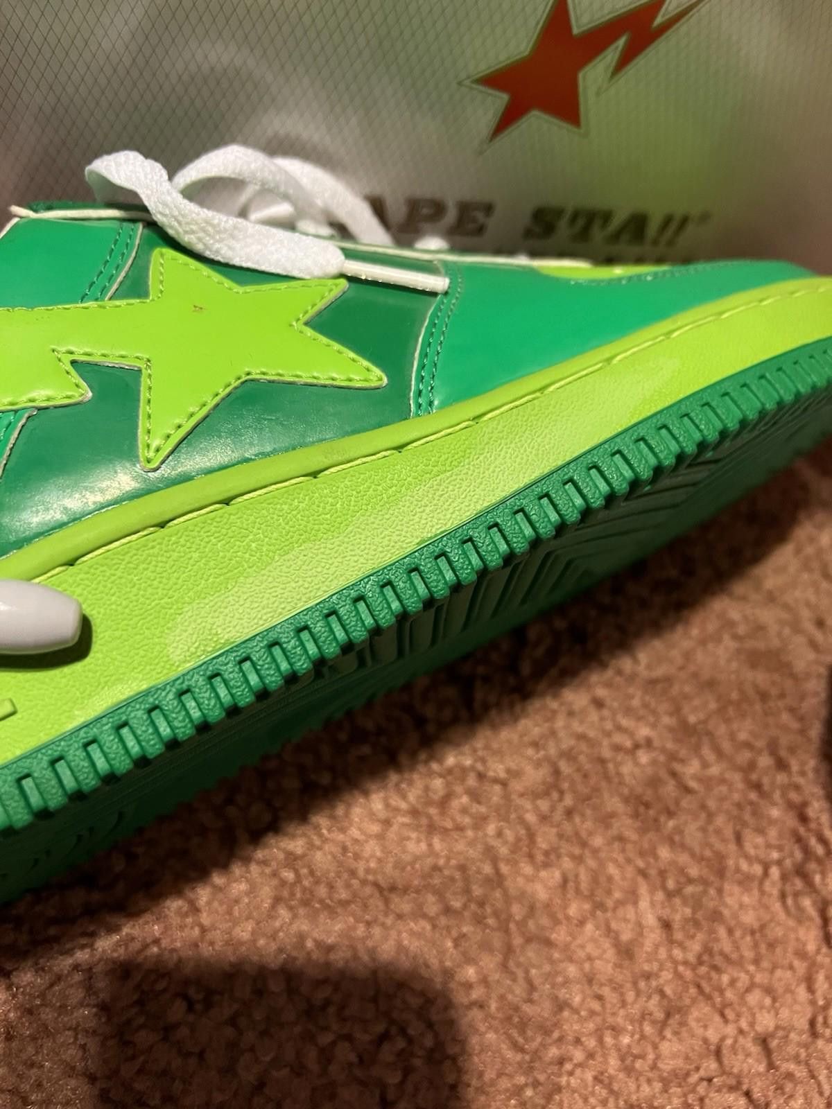 Bape A Bathing Ape Bapesta FS-001 Patent Leather #464 Size US 10 / EU 43 - 10 Thumbnail