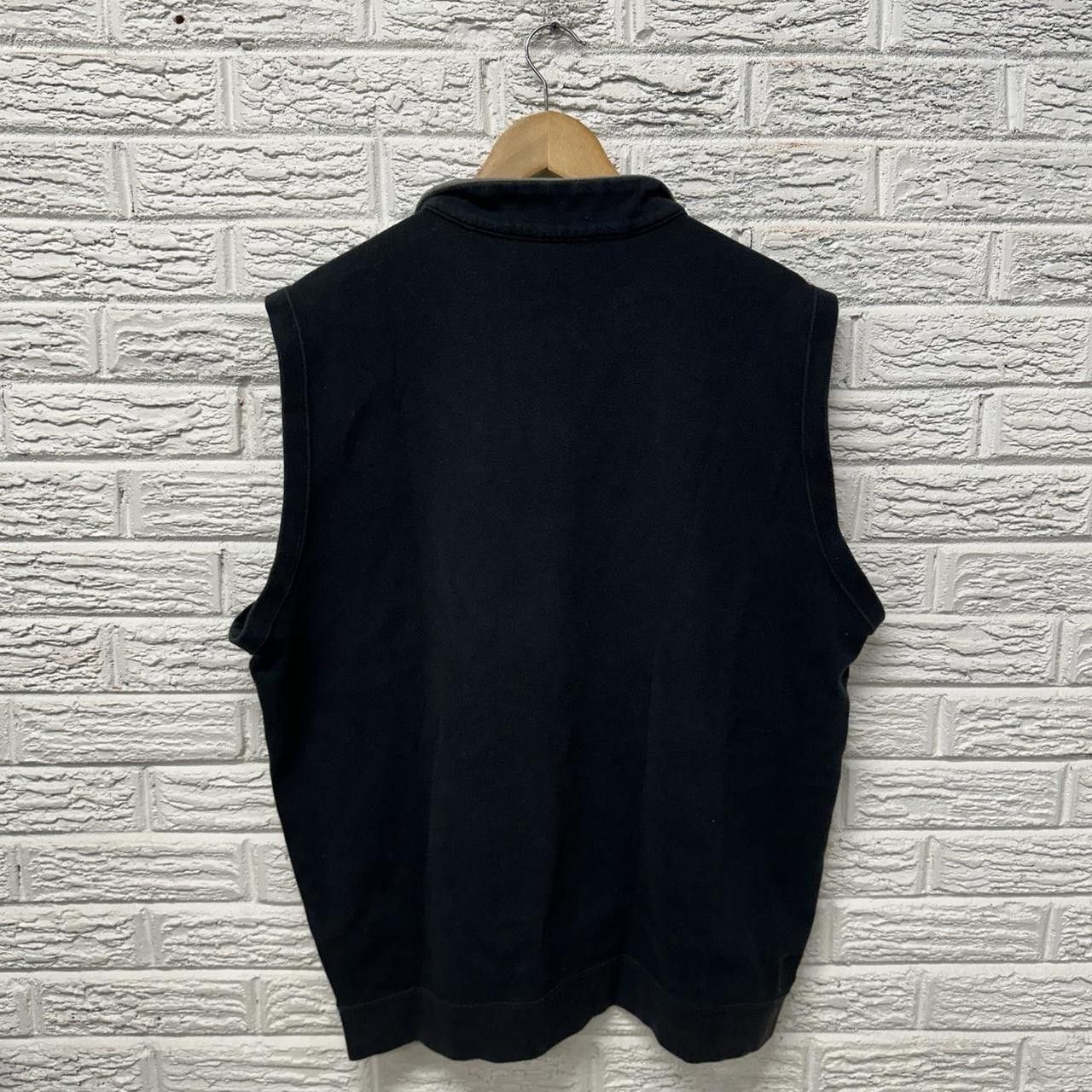 Peter Millar Peter Millar 100% Cotton 1/4 Zip Black Vest XL Size US XL / EU 56 / 4 - 3 Thumbnail
