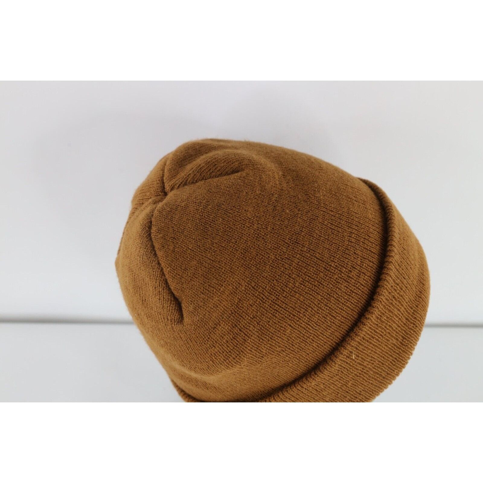 Vintage Vintage 90s Streetwear Blank Ribbed Knit Winter Beanie Hat Size ONE SIZE - 5 Thumbnail