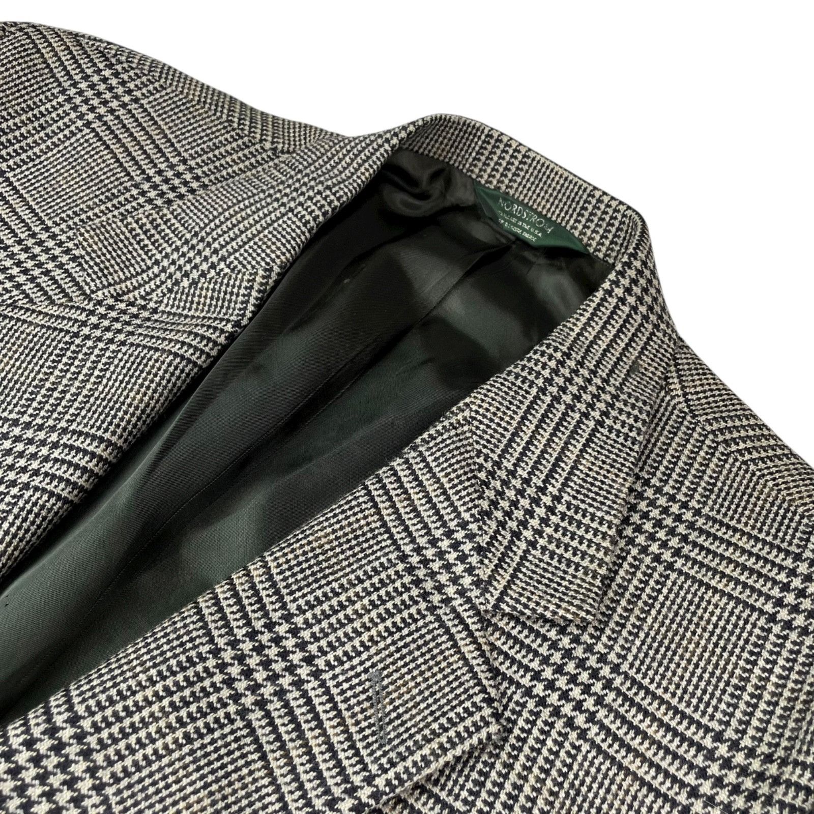 Nordstrom VTG Nordstrom x Broadmoor & Pike Men's 100% Wool Blazer Gray Size 46L - 1 Thumbnail