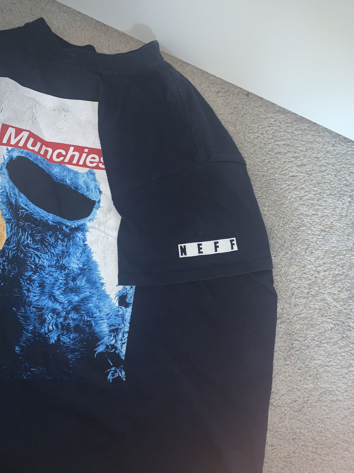 Cartoon Network × Designer × Playboi Carti Sesame Street - Cookie monster shirt Size US M / EU 48-50 / 2 - 3 Thumbnail