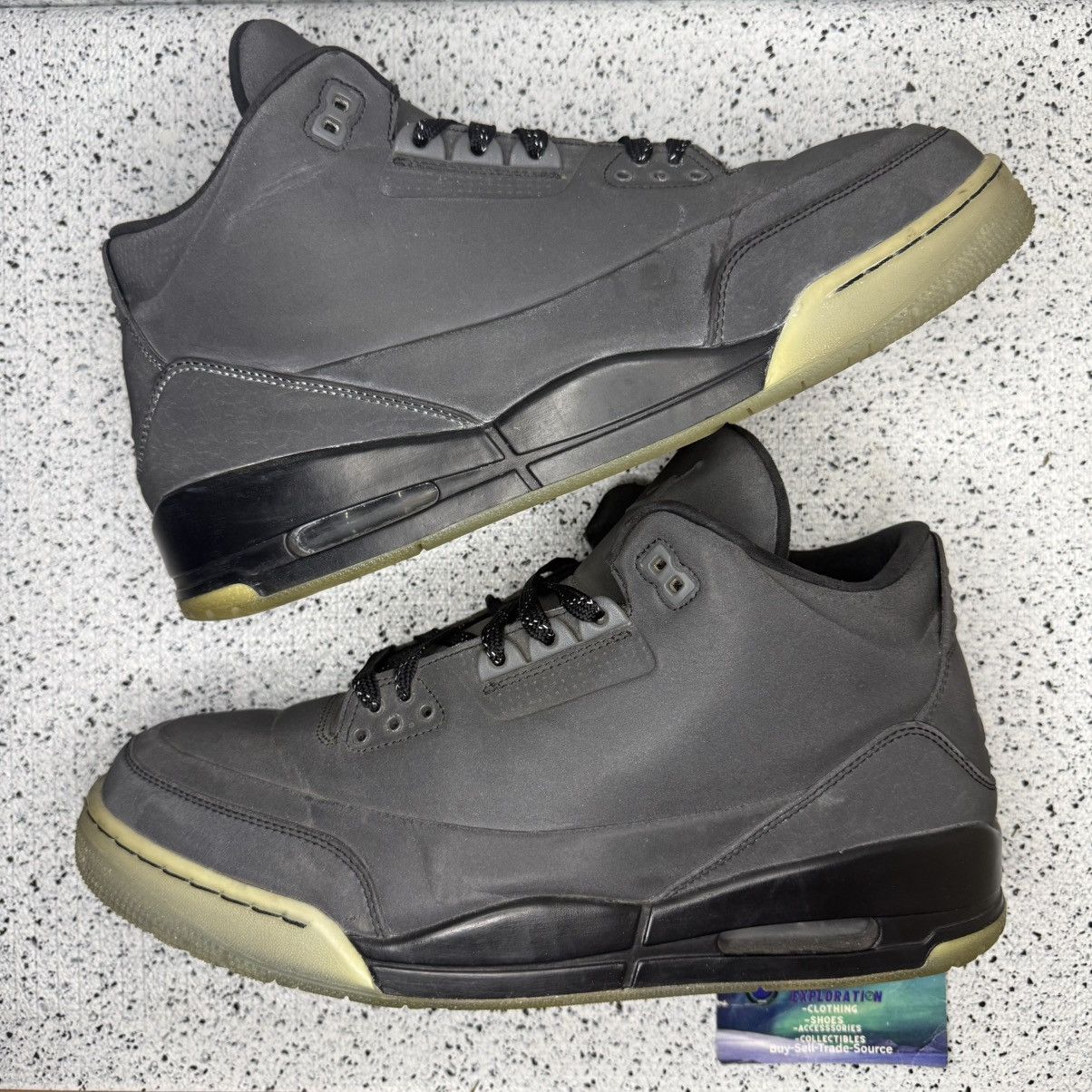 Jordan Brand Jordan 3 5lab3 Reflective Black Size 12 Men Size US 12 / EU 45 - 2 Thumbnail