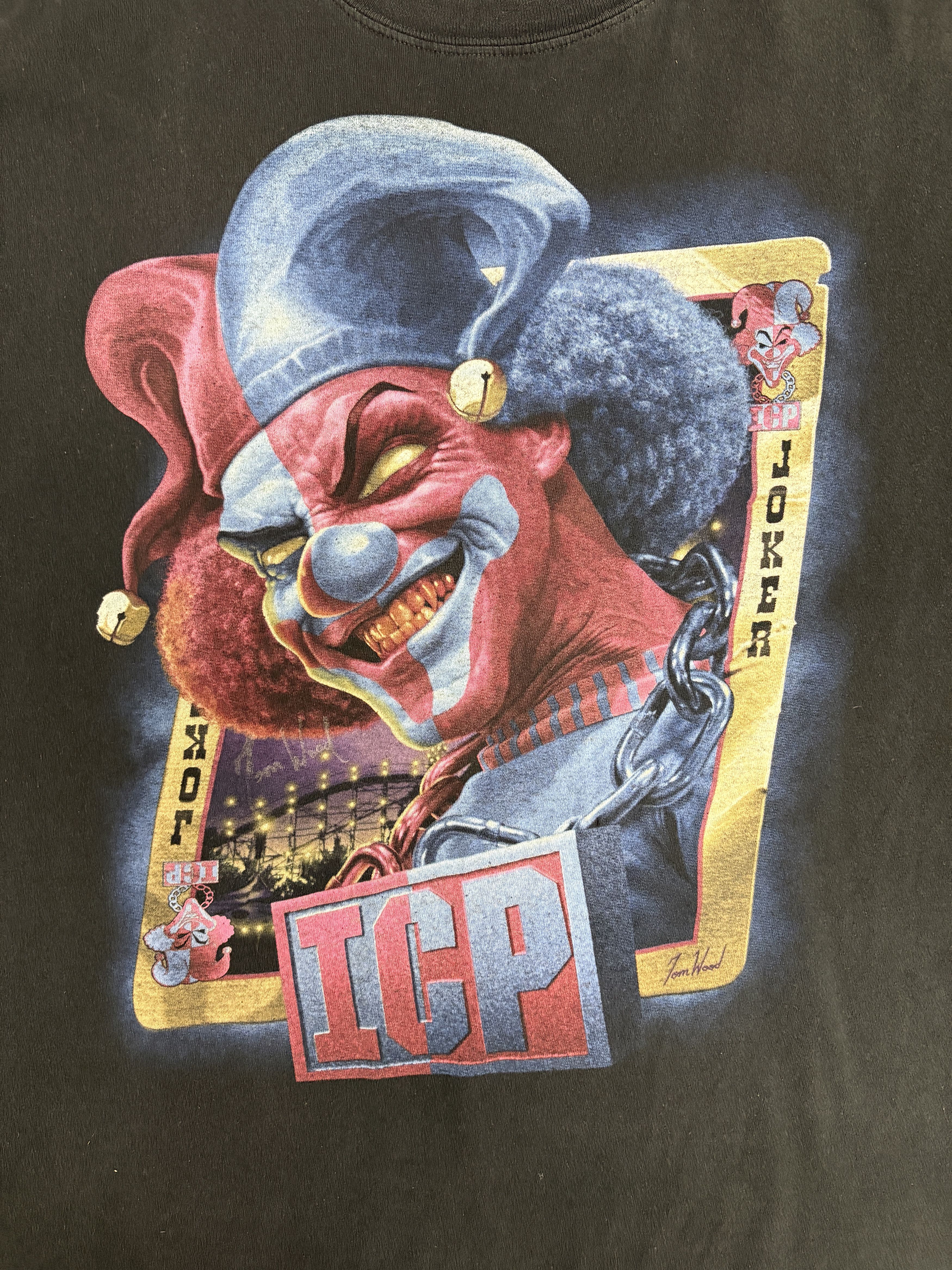 Vintage Insane Clown Posse Carnival of Carnage Vintage Black Tee Size US XXL / EU 58 / 5 - 2 Thumbnail