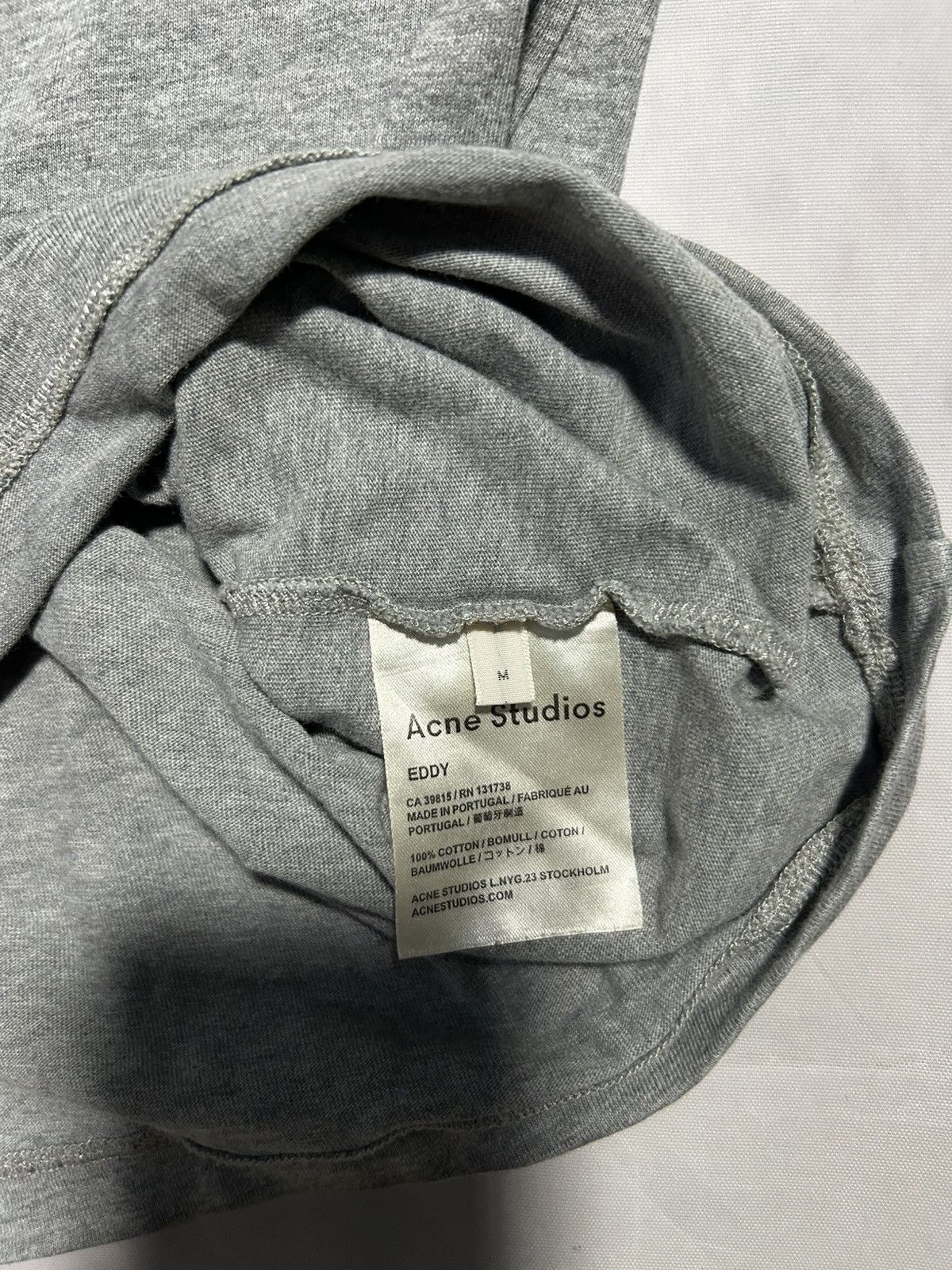 Acne Studios × Vintage ☄️Acne studious basic tshirt grey👾 Size US S / EU 44-46 / 1 - 3 Thumbnail