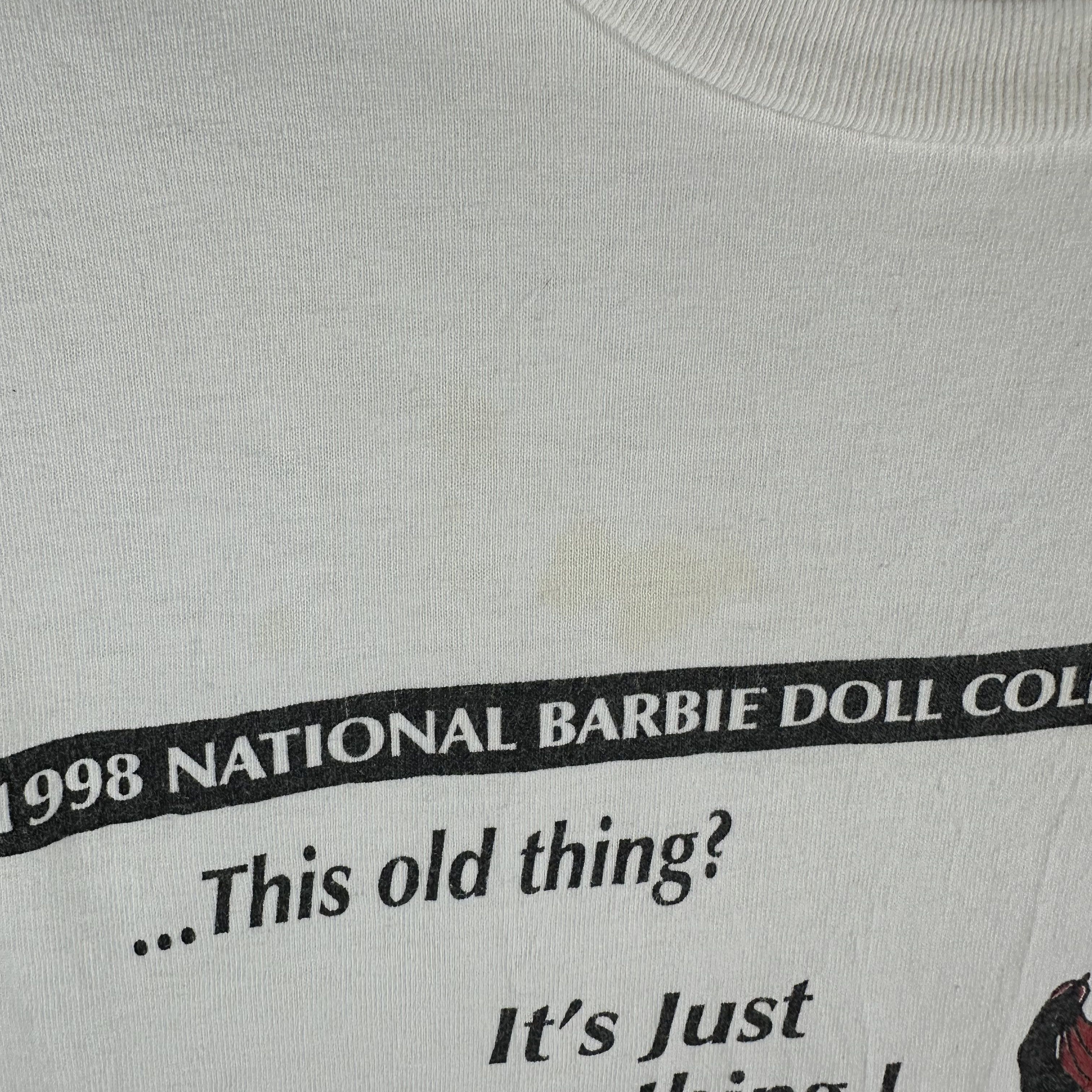 Vintage 1998 National Barbie Doll Collectors Convention T-shirt Size US XL / EU 56 / 4 - 6 Thumbnail