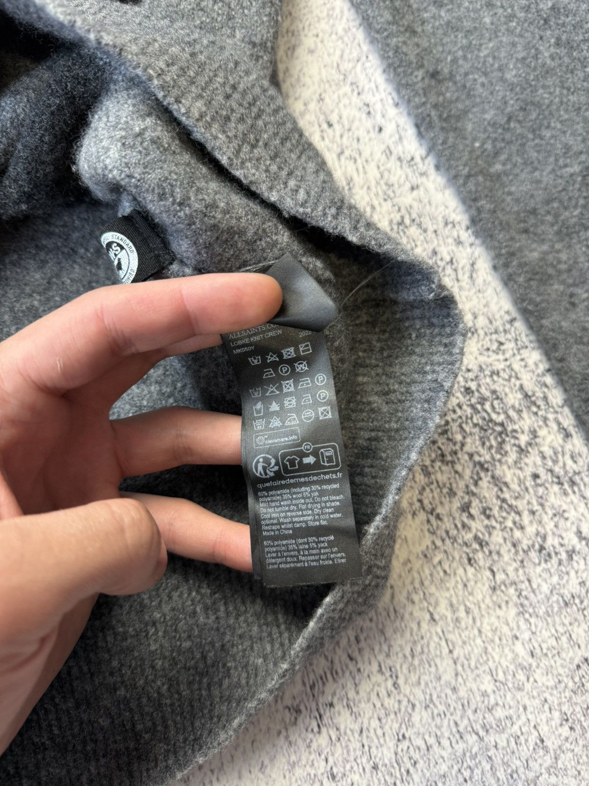 Allsaints Vintage Sweater Allsaints Awant garde Y2K Size US S / EU 44-46 / 1 - 15 Thumbnail