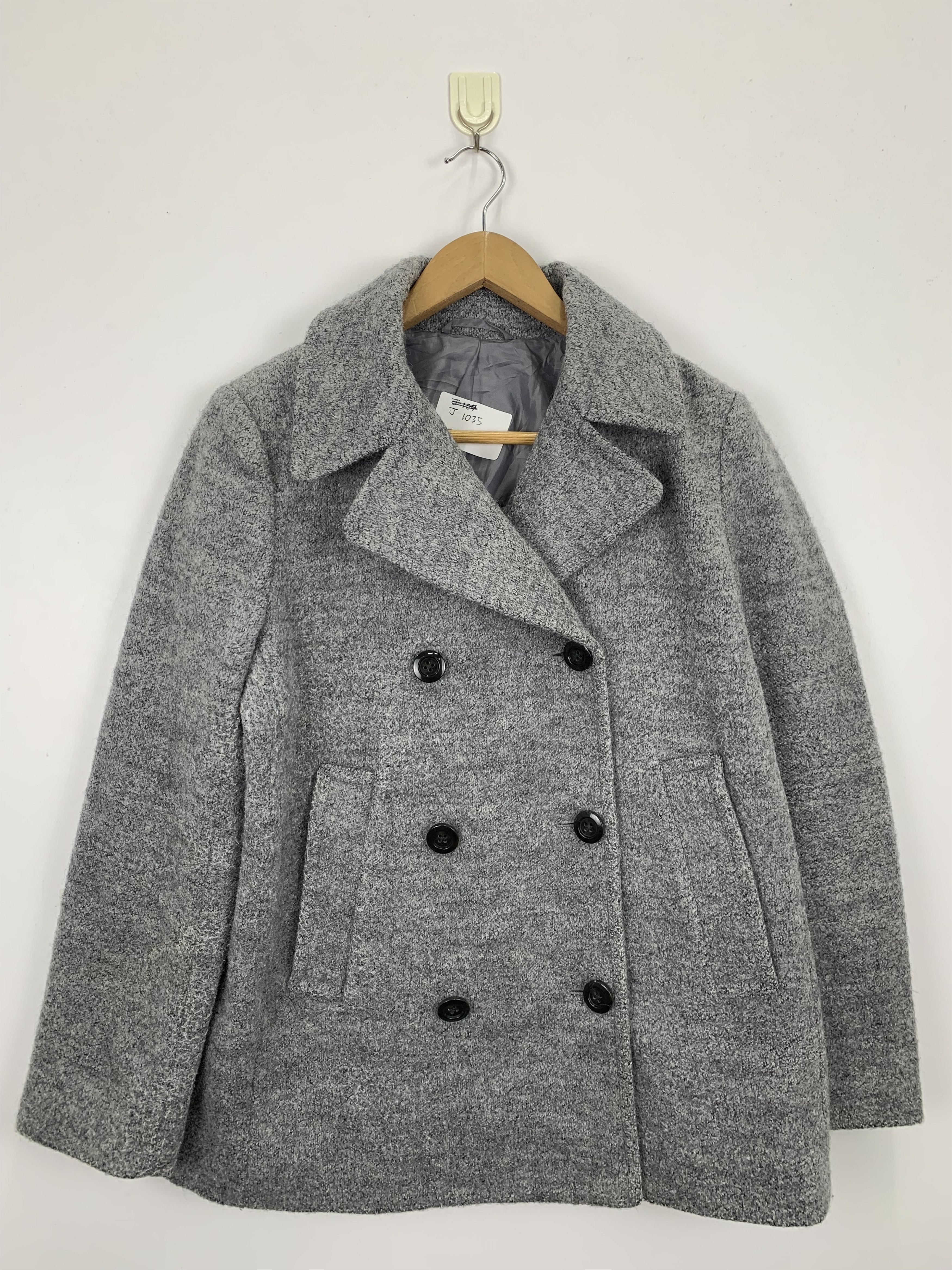 GU Japanese Brand Gu Double Breasted Blazer J1035 Size 38L - 1 Thumbnail