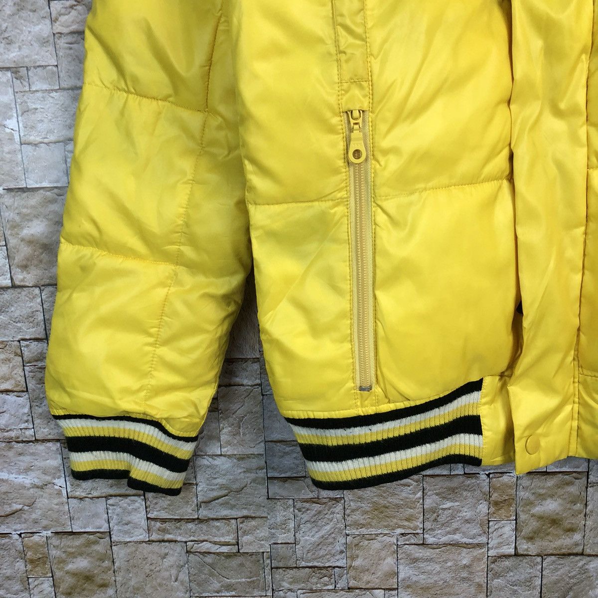 Japanese Brand Coandus Yellow puffer jacket #A236 Size US M / EU 48-50 / 2 - 7 Thumbnail