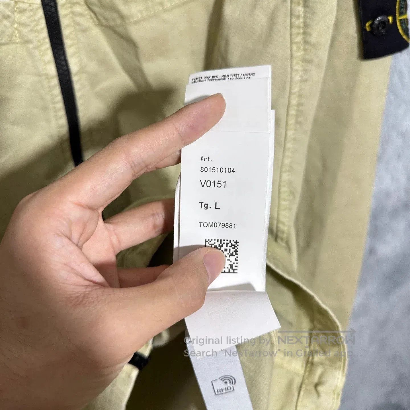 Stone Island Stone Island 24SS Washed Jacket. Size US L / EU 52-54 / 3 - 8 Thumbnail