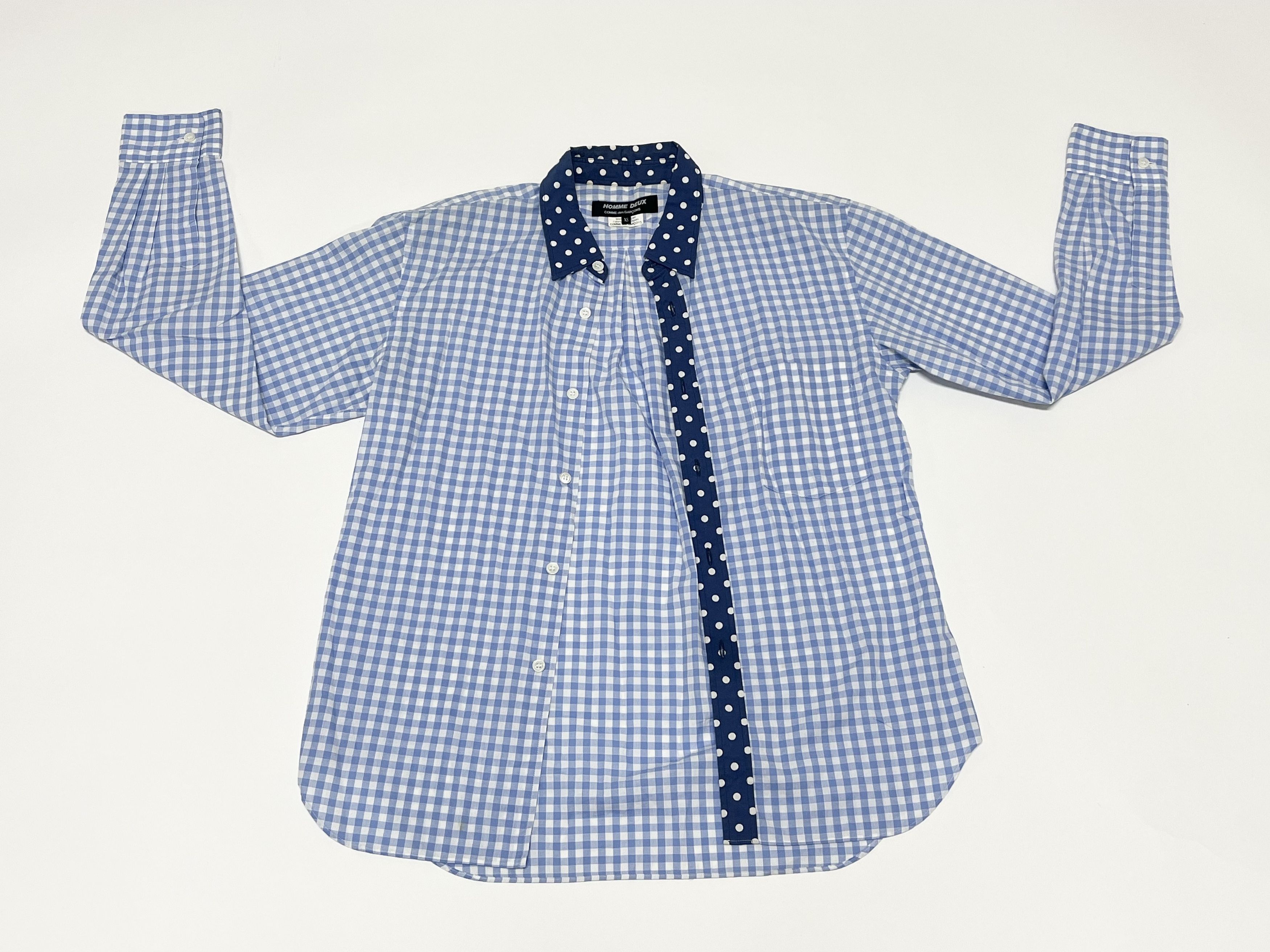 comme des garcons homme deux 2014 button up