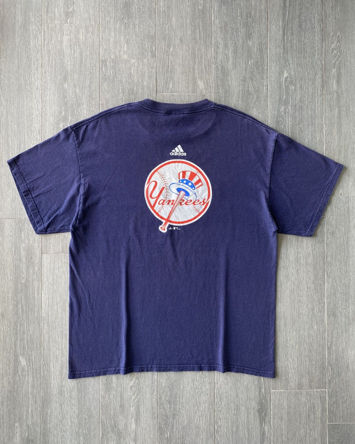 Vintage Vintage 2004 Adidas New York Yankees Promo Shirt✨ Size US L / EU 52-54 / 3 - 2 Thumbnail