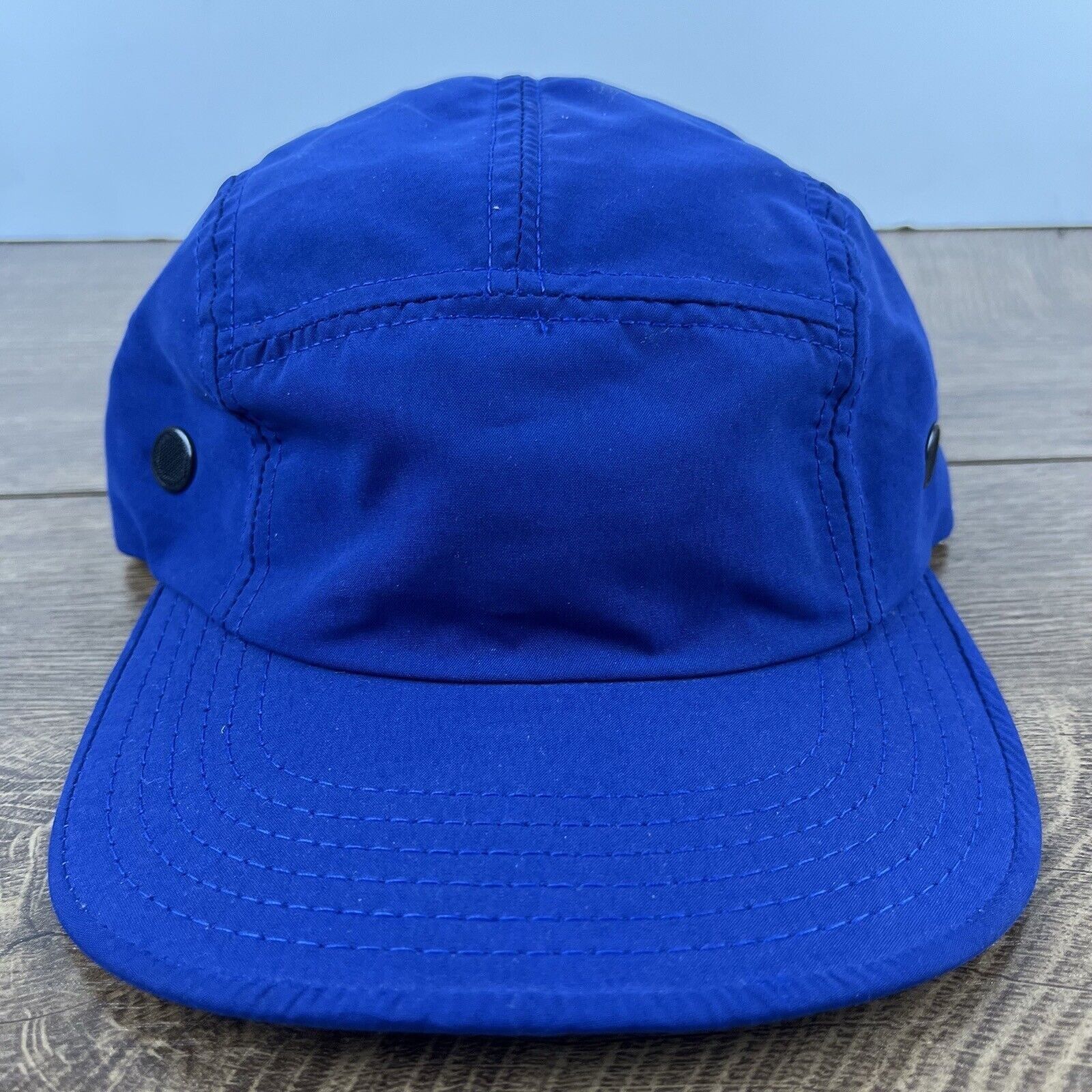 Other Blue Athletic Hat Running Hat Blue Adjustable Hat Blue Adult Size ONE SIZE - 4 Thumbnail