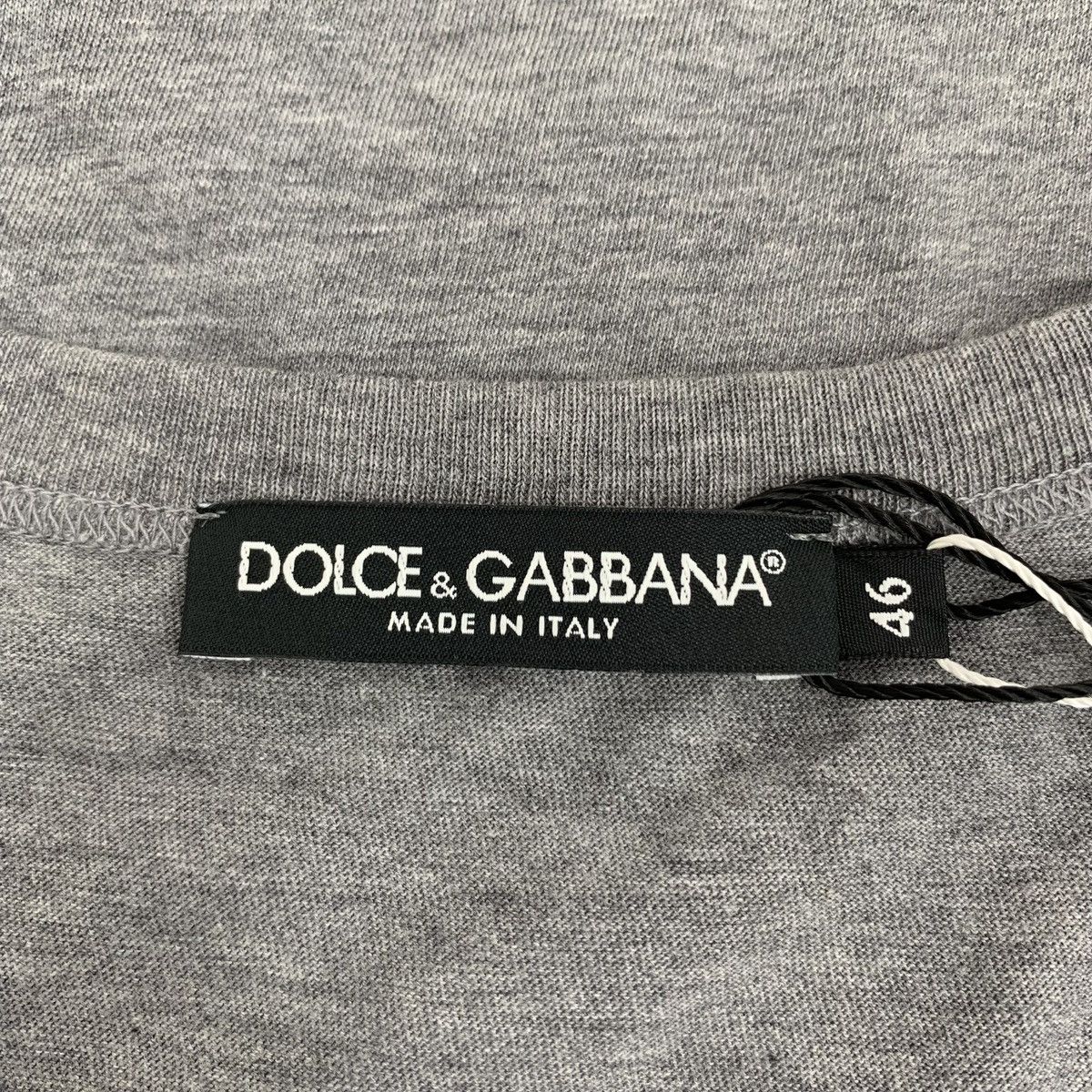 Dolce & Gabbana Dolce & Gabbana Crown Embroidered Crew Neck T-shirt K26WX Size US S / EU 44-46 / 1 - 5 Thumbnail