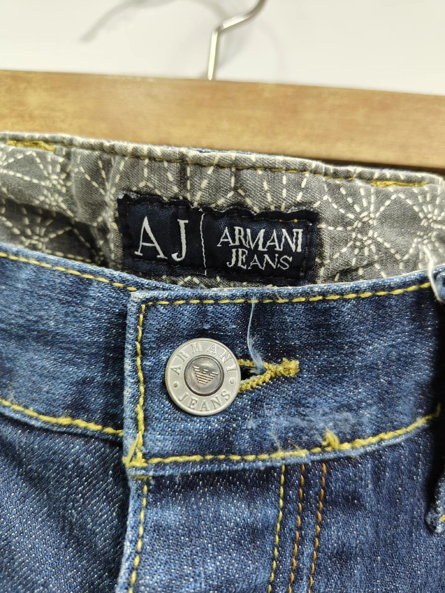Armani ARMANI Men's Jeans K29 Size US 31 - 3 Thumbnail