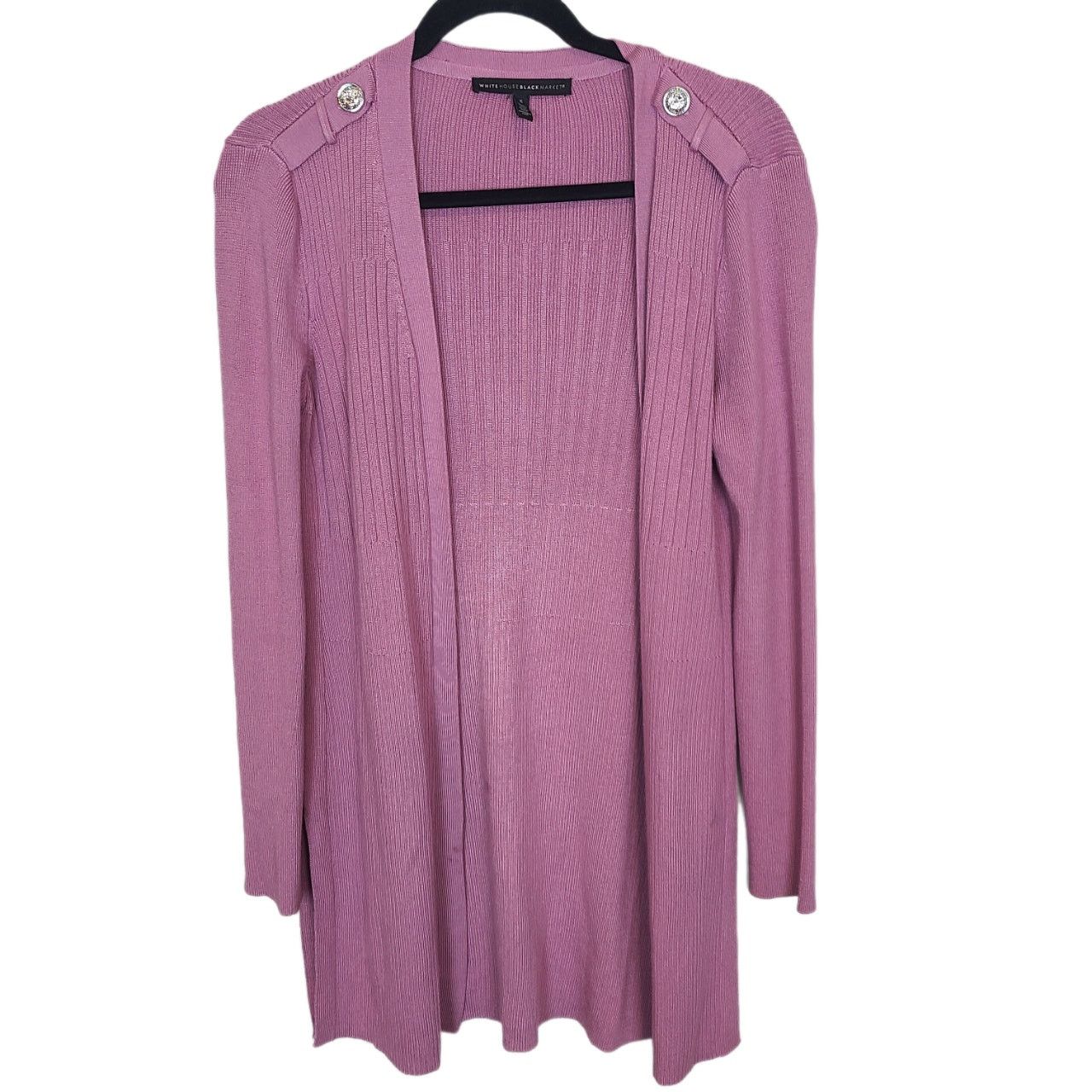 White House Black Market White House Black Market Cardigan Sweater Open Size S Preppy Size S / US 4 / IT 40 - 1 Thumbnail