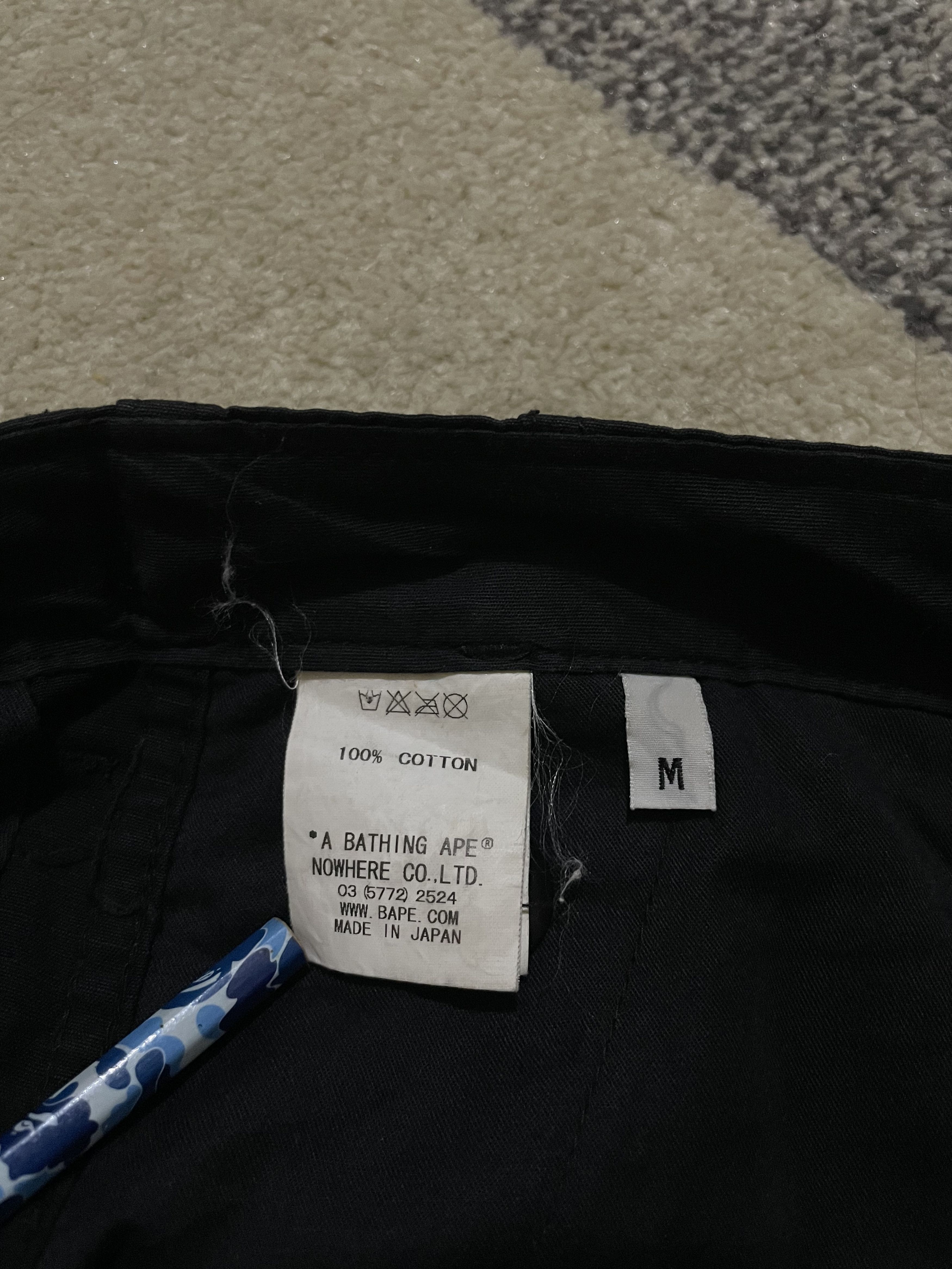 Bape OG Bape long Cargo Pants Size US 32 / EU 48 - 8 Thumbnail