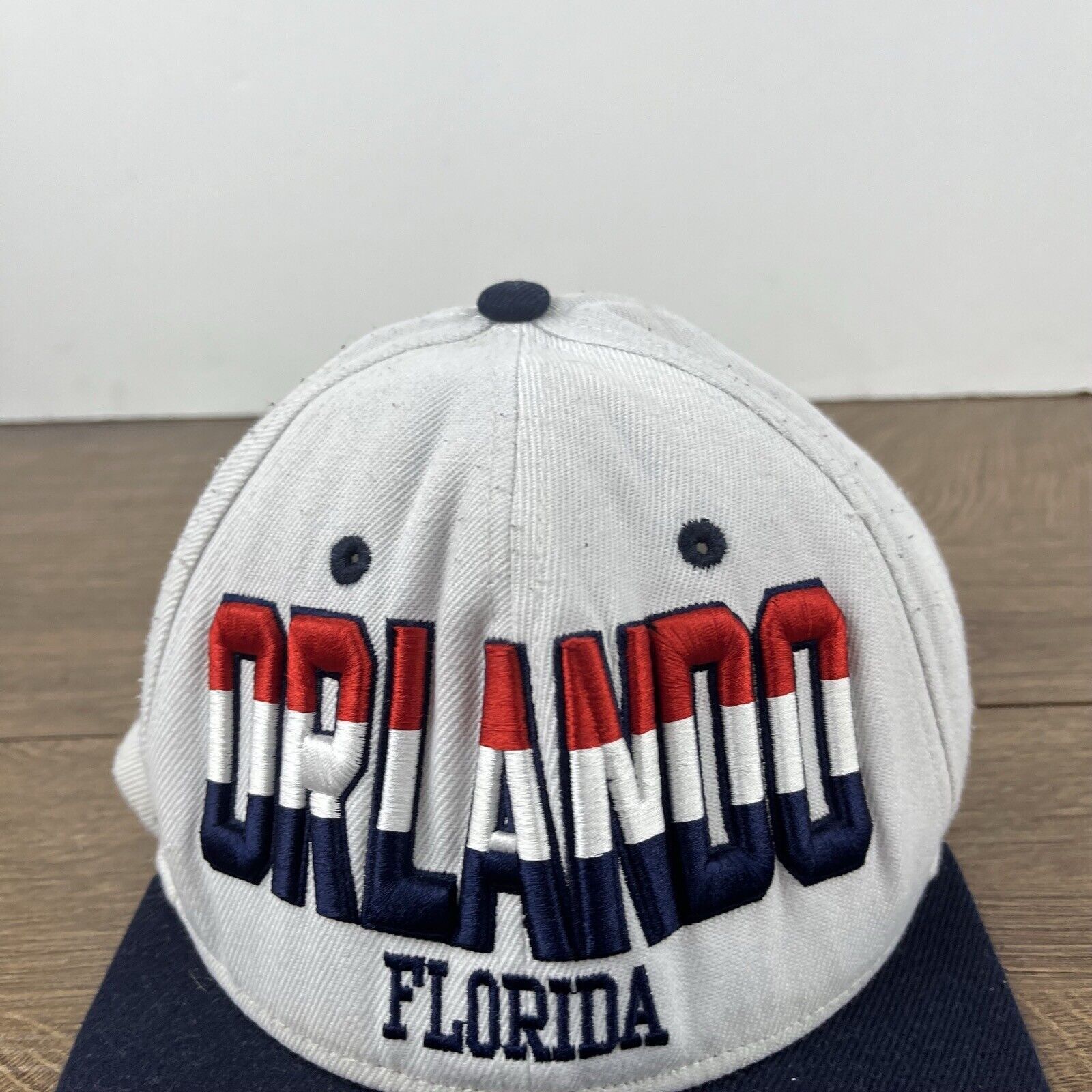 Other Orlando Florida Hat Snapback Adjustable Hat Gray White Adjus Size ONE SIZE - 7 Thumbnail