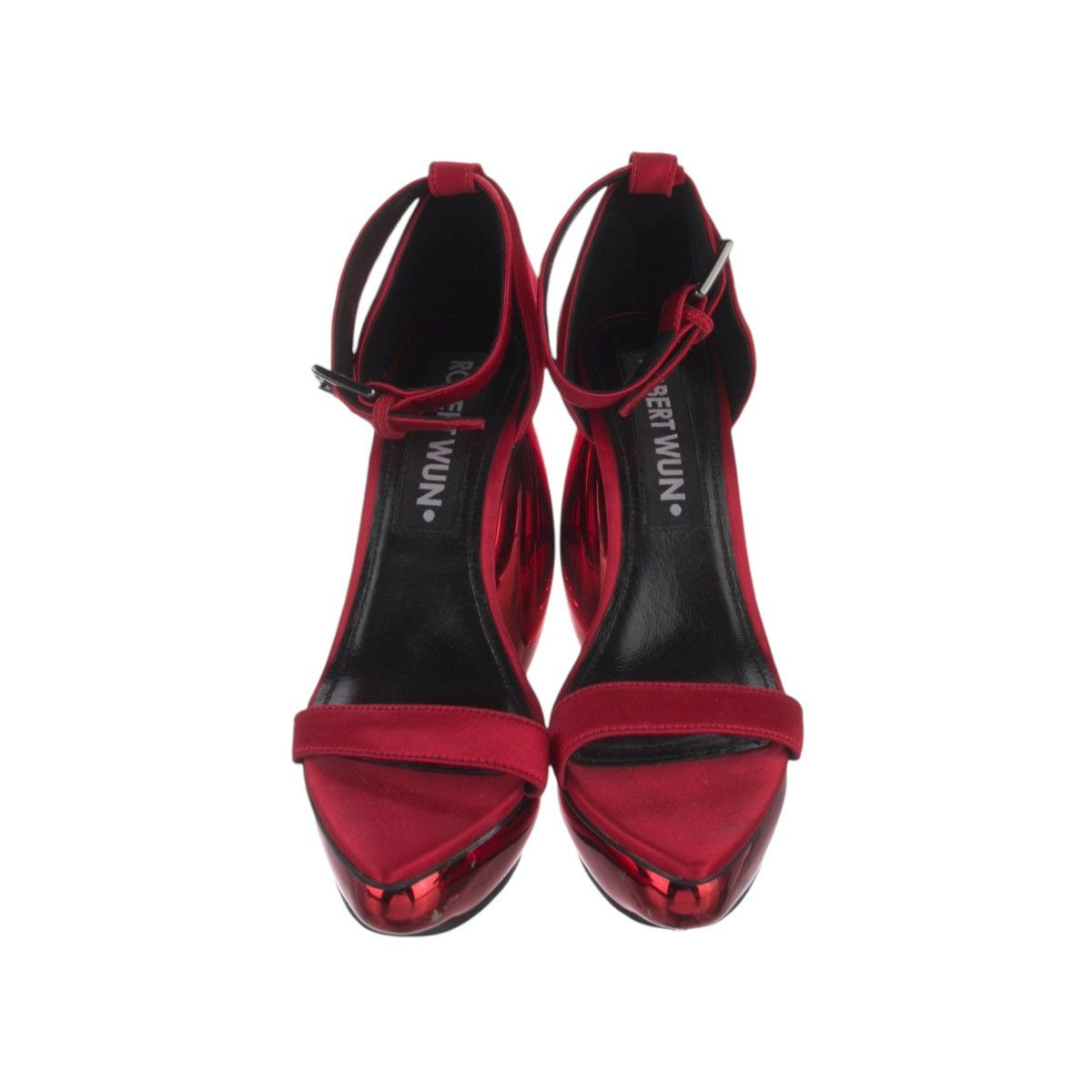 Robert Wun Abstract balloon platform heel Size US 7 / IT 37 - 3 Thumbnail