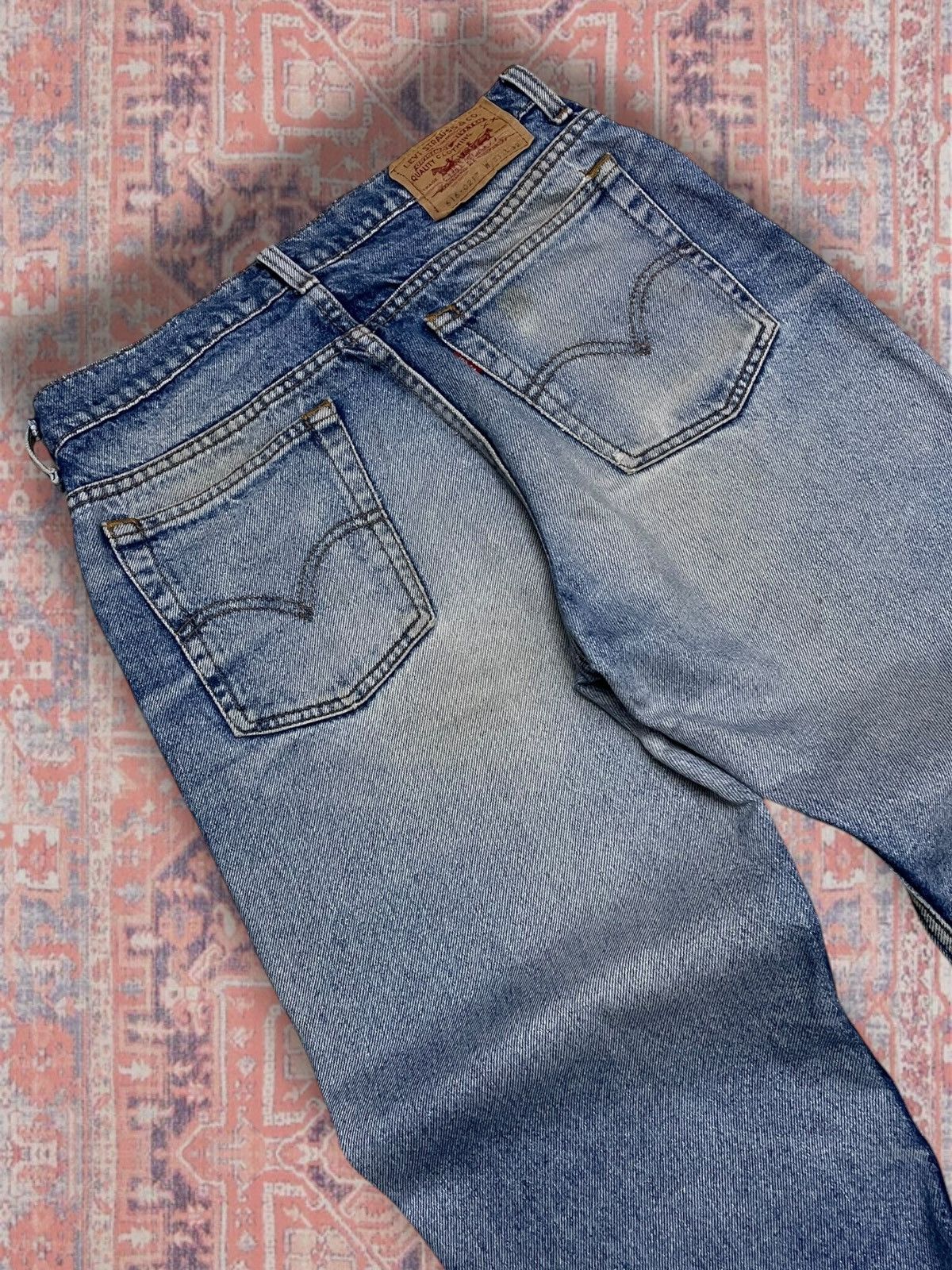 Levi's Vintage Clothing Vintage 1990s Rare Designer Levis 616 Mudwash Distressed Size US 29 - 15 Thumbnail