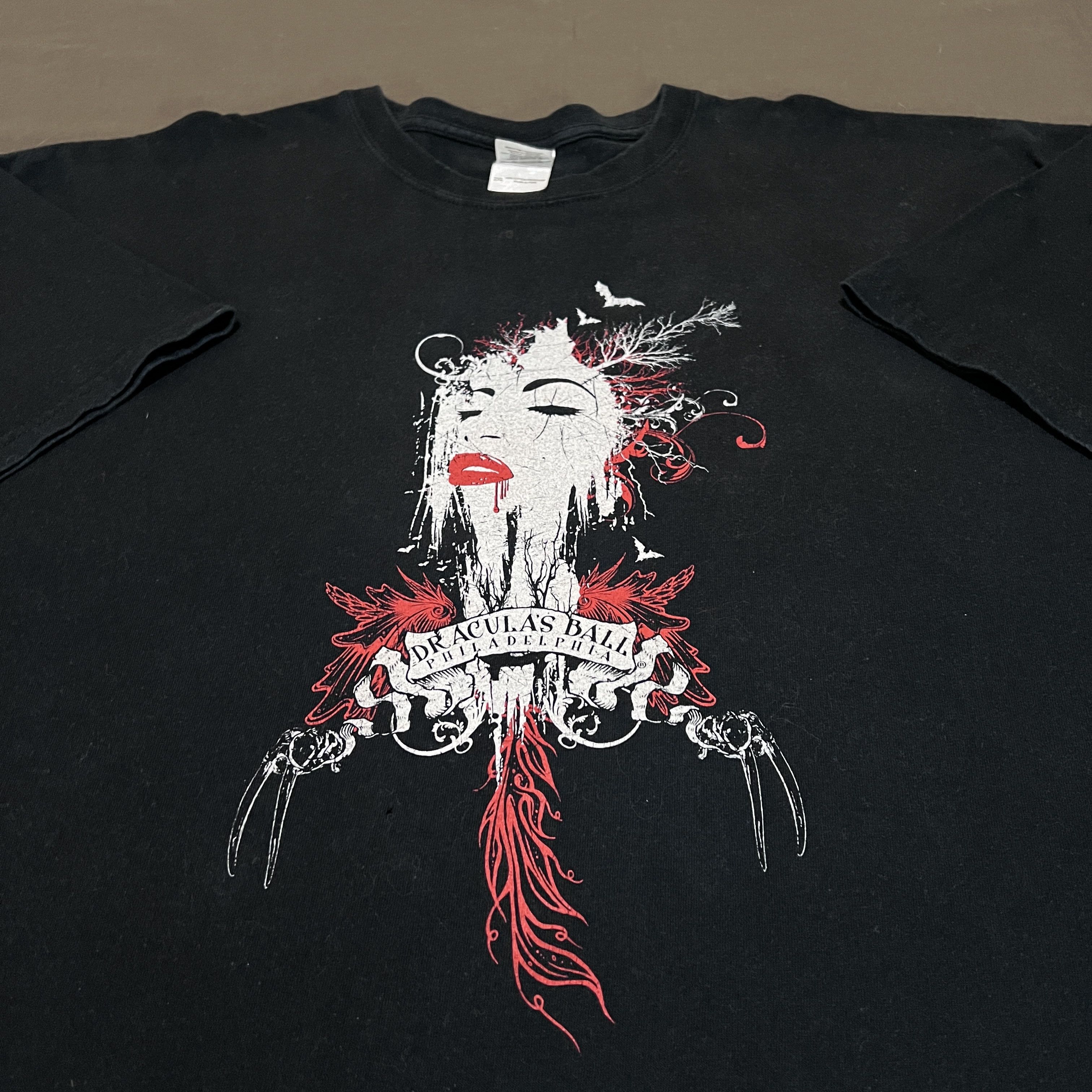 Seditionaries × Vintage Vintage Y2K Dracula’s Ball Philadelphia Promo Tee 2XL Size US XXL / EU 58 / 5 - 1 Thumbnail