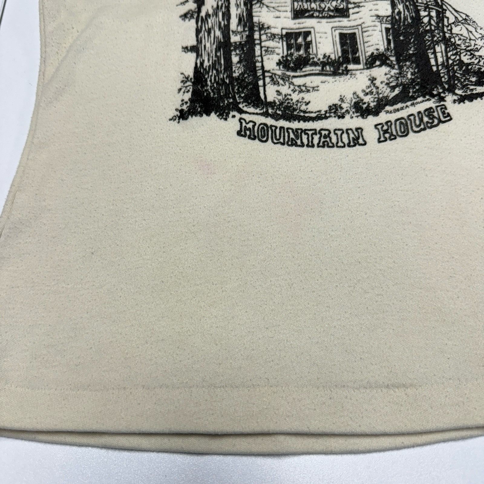 Hanes Vintage Hanes Designer Tees Womens Large 16x21 Cabin Mountai Size L / US 10 / IT 46 - 6 Thumbnail