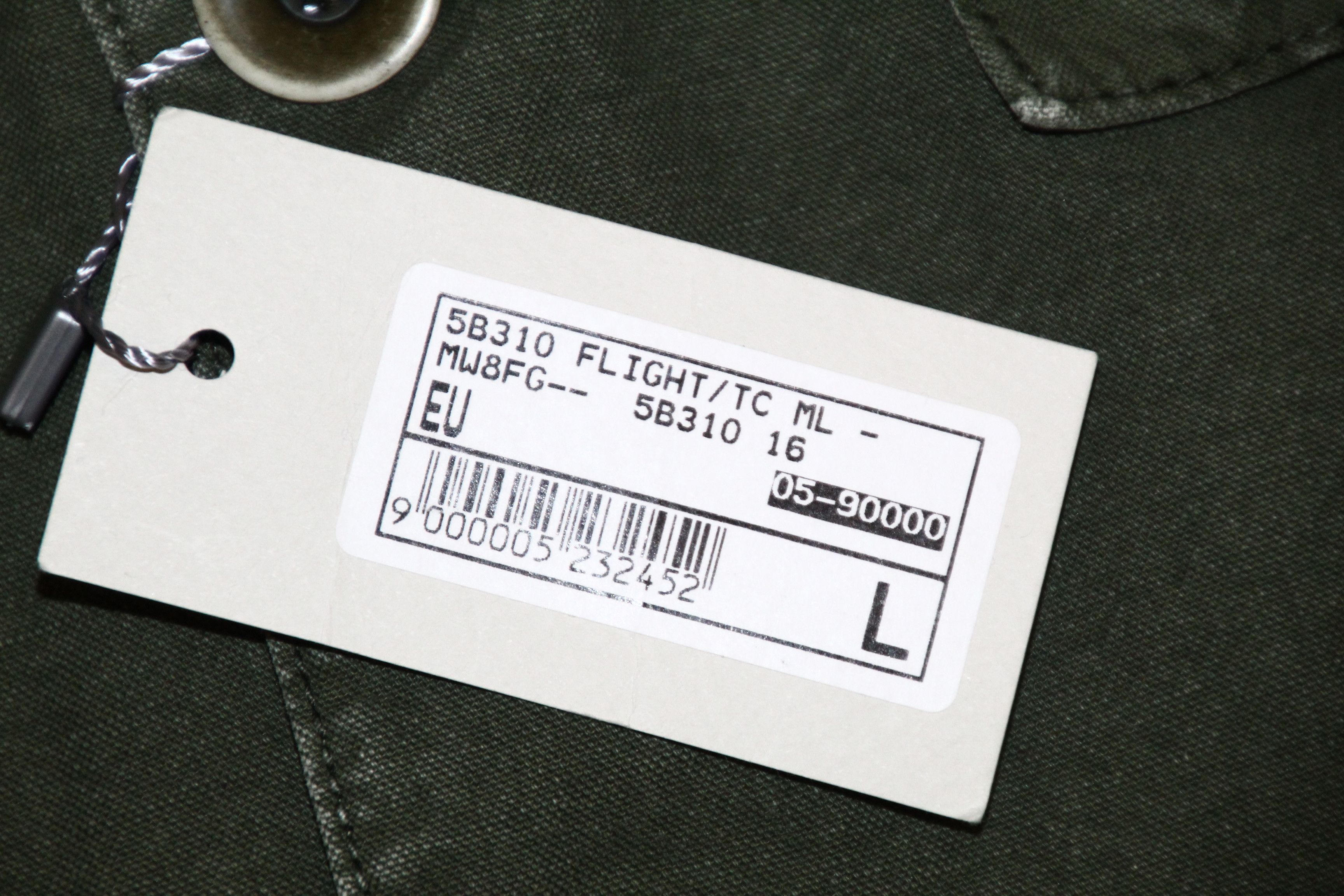 Garment Reproduction of Workers DEADSTOCK💥CAPRI FLIGHT/CL Moleskine Overshirt Jkt Size US L / EU 52-54 / 3 - 5 Thumbnail