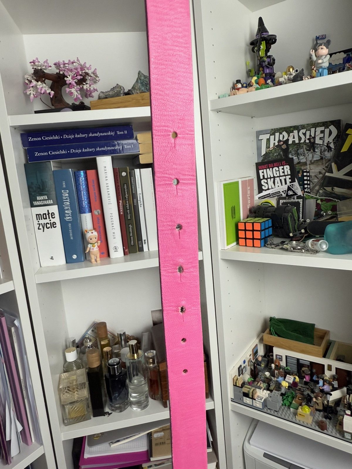 Dolce & Gabbana × Vintage Vintage y2k Dolce & Gabbana pink buckle belt 90 luxury doll Size ONE SIZE - 4 Thumbnail