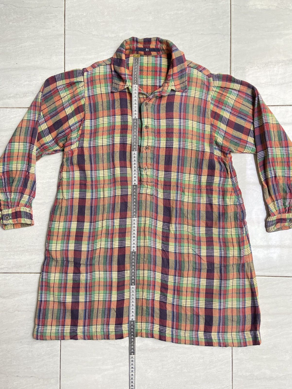 45rpm 45RPM Striped Shirt Size US M / EU 48-50 / 2 - 7 Thumbnail