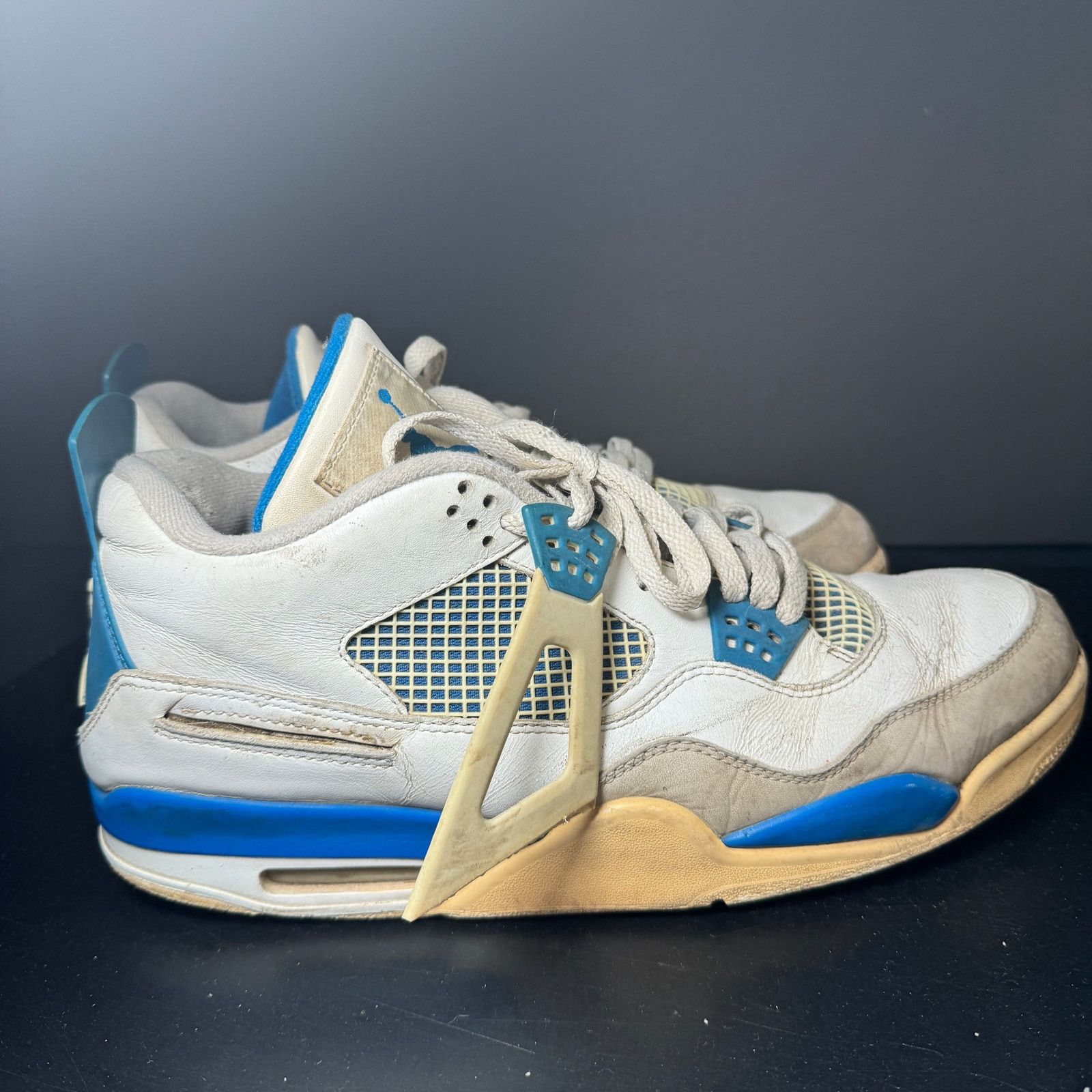 Jordan Brand × Nike Size 13 - Air Jordan 4 Retro Military Blue 2012 Men's Shoes Size US 13 / EU 46 - 2 Thumbnail