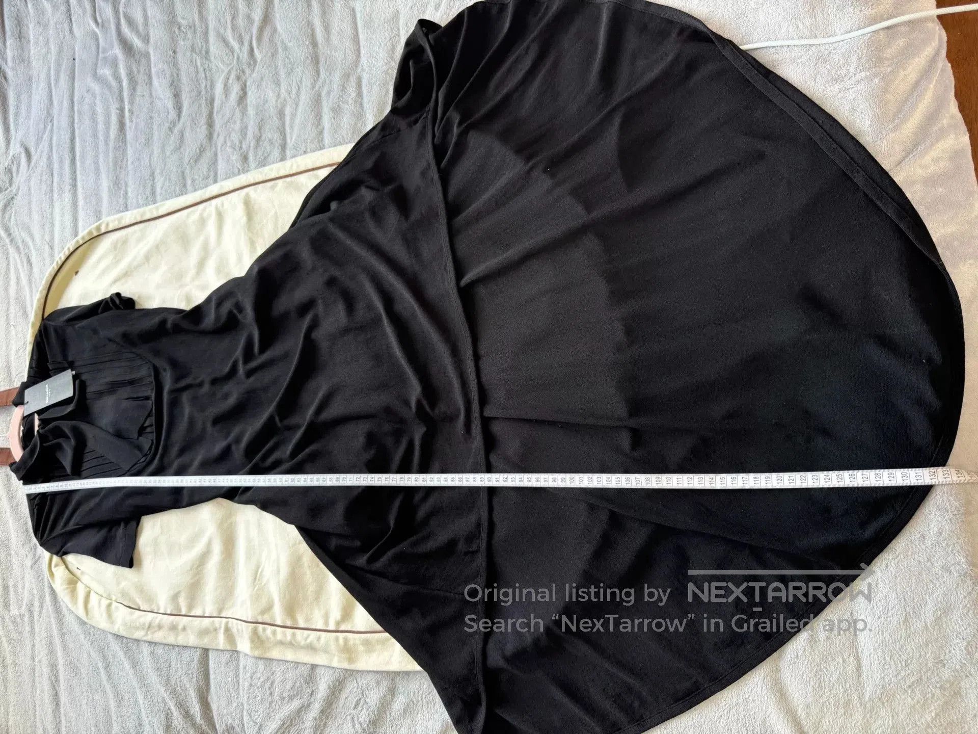 Saint Laurent Paris Saint Laurent YSL Black Bow Collar Dress. Size M / US 6-8 / IT 42-44 - 4 Thumbnail
