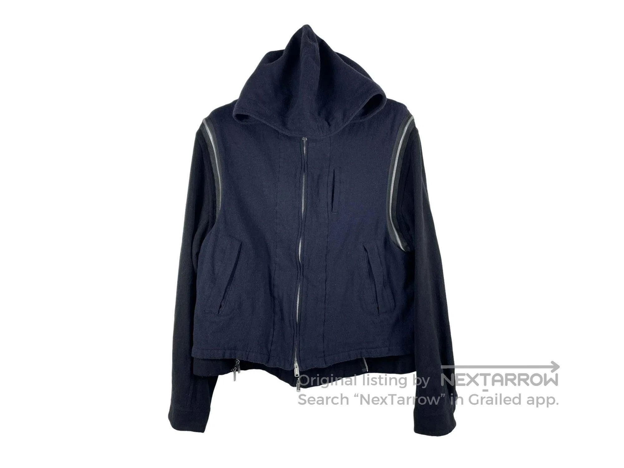 Undercover Undercover Fake Two-Piece Wool Zip Jacket Size US XL / EU 56 / 4 - 1 Thumbnail