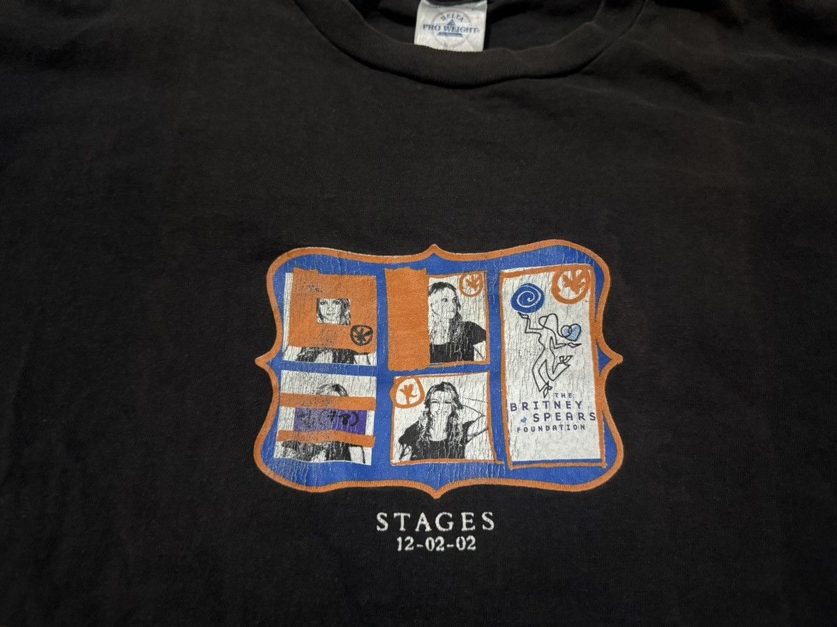 Other Vintage 00s Britney Spears Stages Shirt Distressed Y2K Size US L / EU 52-54 / 3 - 3 Thumbnail
