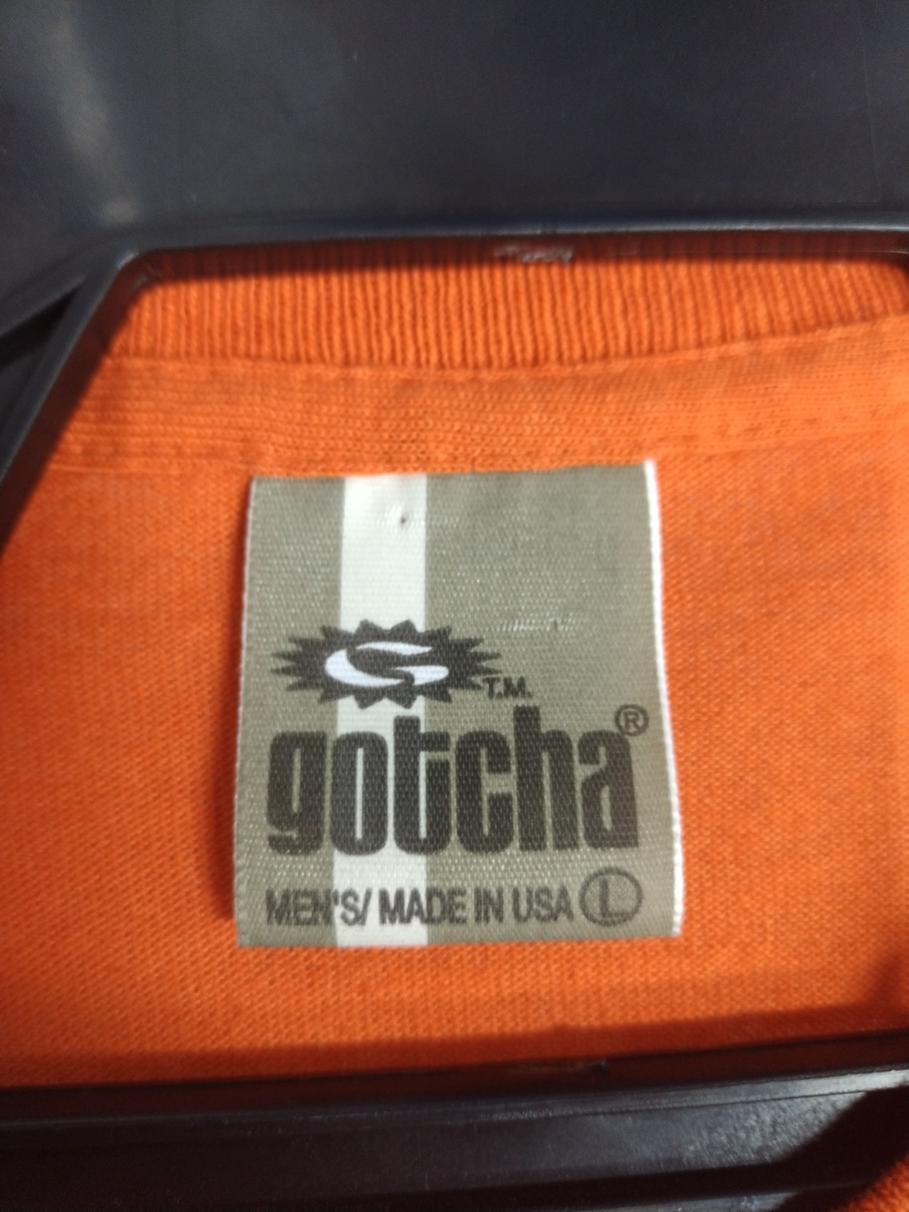 Gotcha Vintage 1998 GOTCHA L/SLEEVE tee surf skate made in usa Size US L / EU 52-54 / 3 - 5 Thumbnail