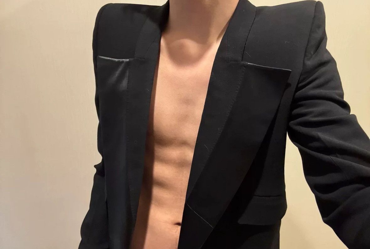 Rick Owens Rick Owens Shoulder Cushion Short Suit 2412-Nextarrow Size US S / EU 44-46 / 1 - 8 Thumbnail