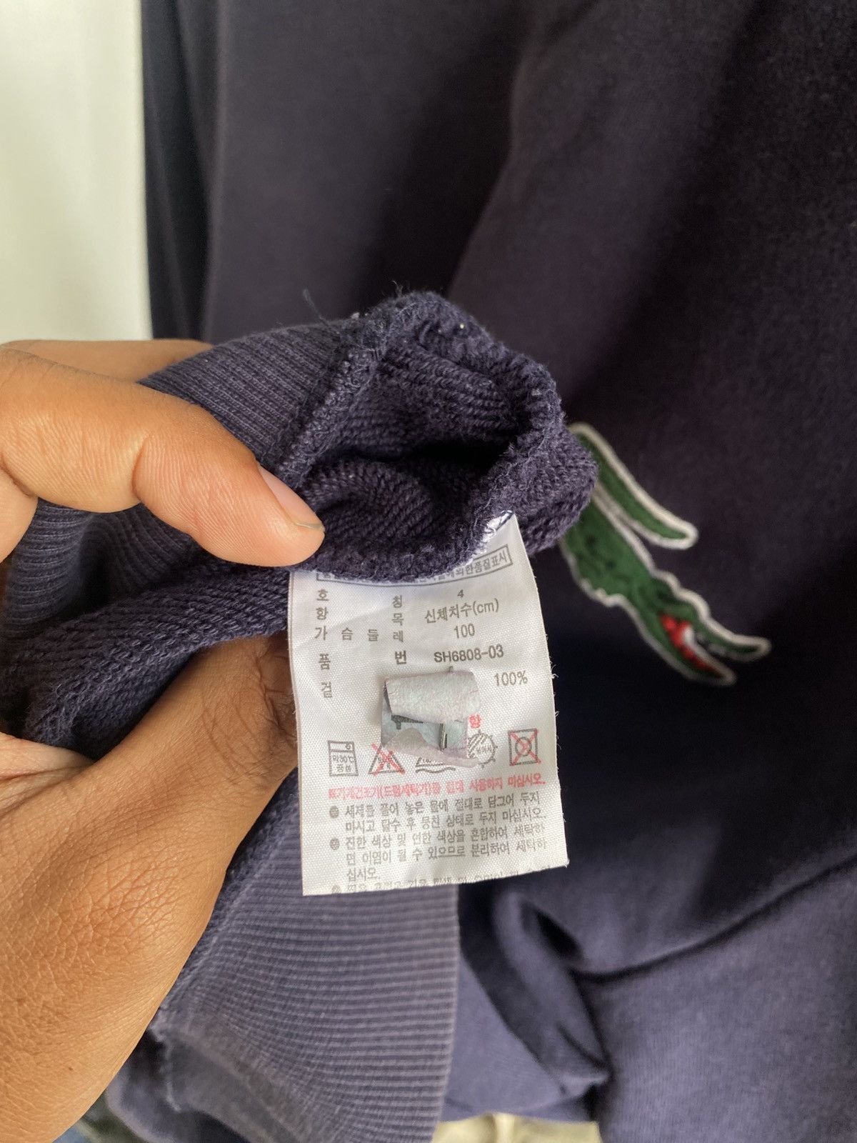 Lacoste 🔥 🔥 OFFER ME NOW ‼️ VTG Rare LACOSTE Sweatshirt on patches Size US L / EU 52-54 / 3 - 9 Thumbnail