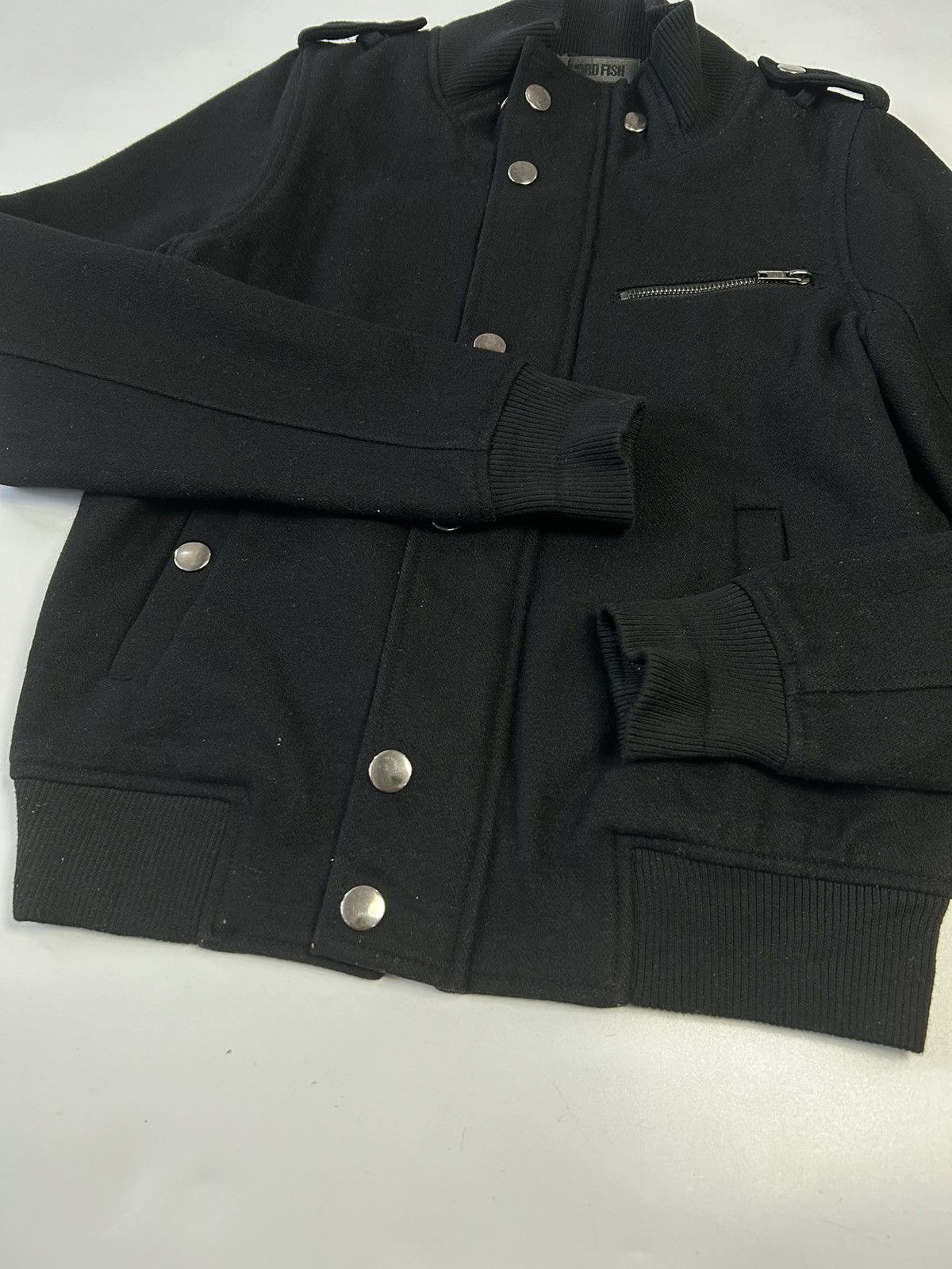 Hysteric Glamour × Japanese Brand SWORD FISH WOOL ZIPPER JACKET Size ONE SIZE - 3 Thumbnail