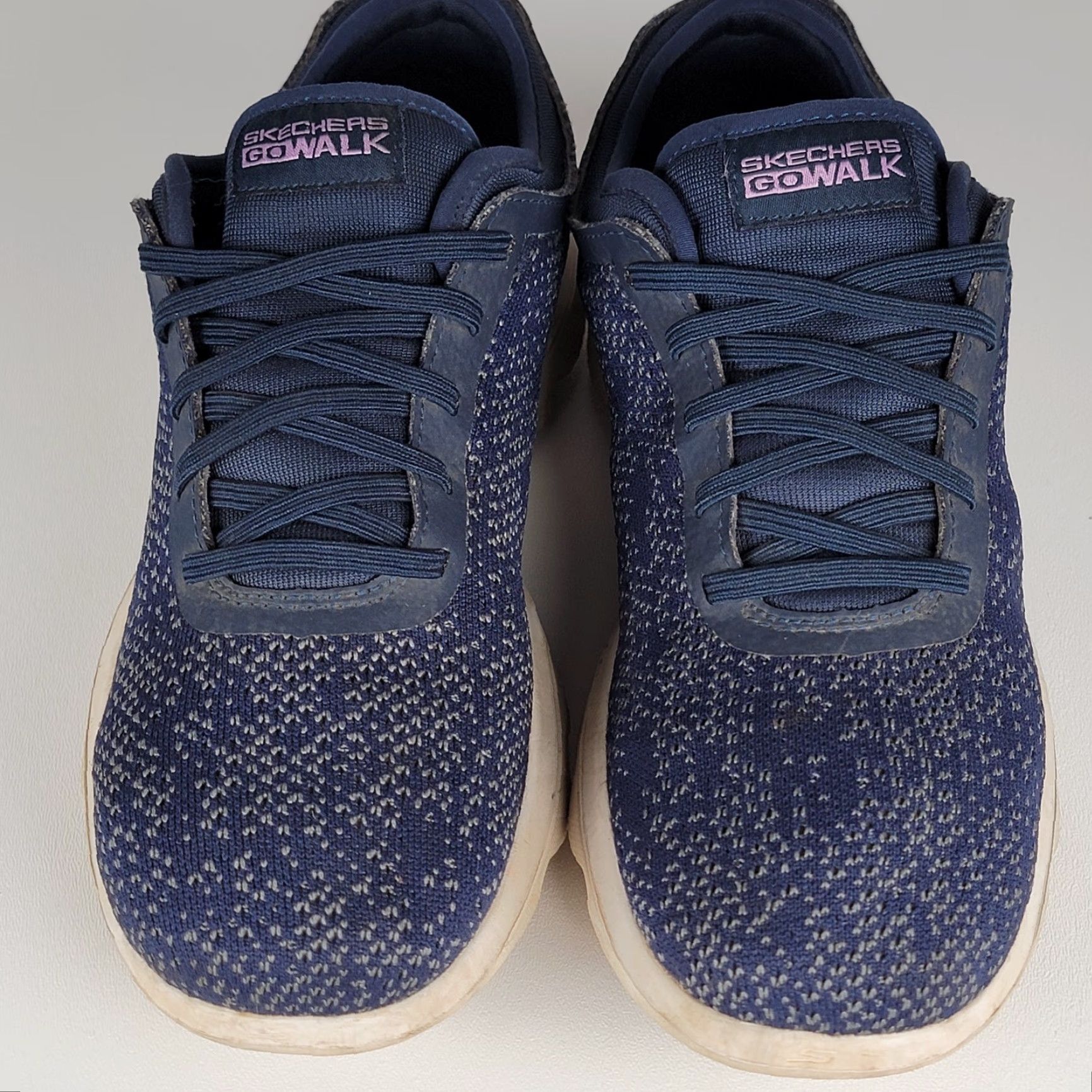 SKECHERS Skechers GOwalk Classic Washable Sneakers Blooming Navy Spotted Blue Women 7 Shoes Sneaker Athletic Lace Up Low Top M Textile Vintage: No Size US 4 / IT 34 - 2 Thumbnail