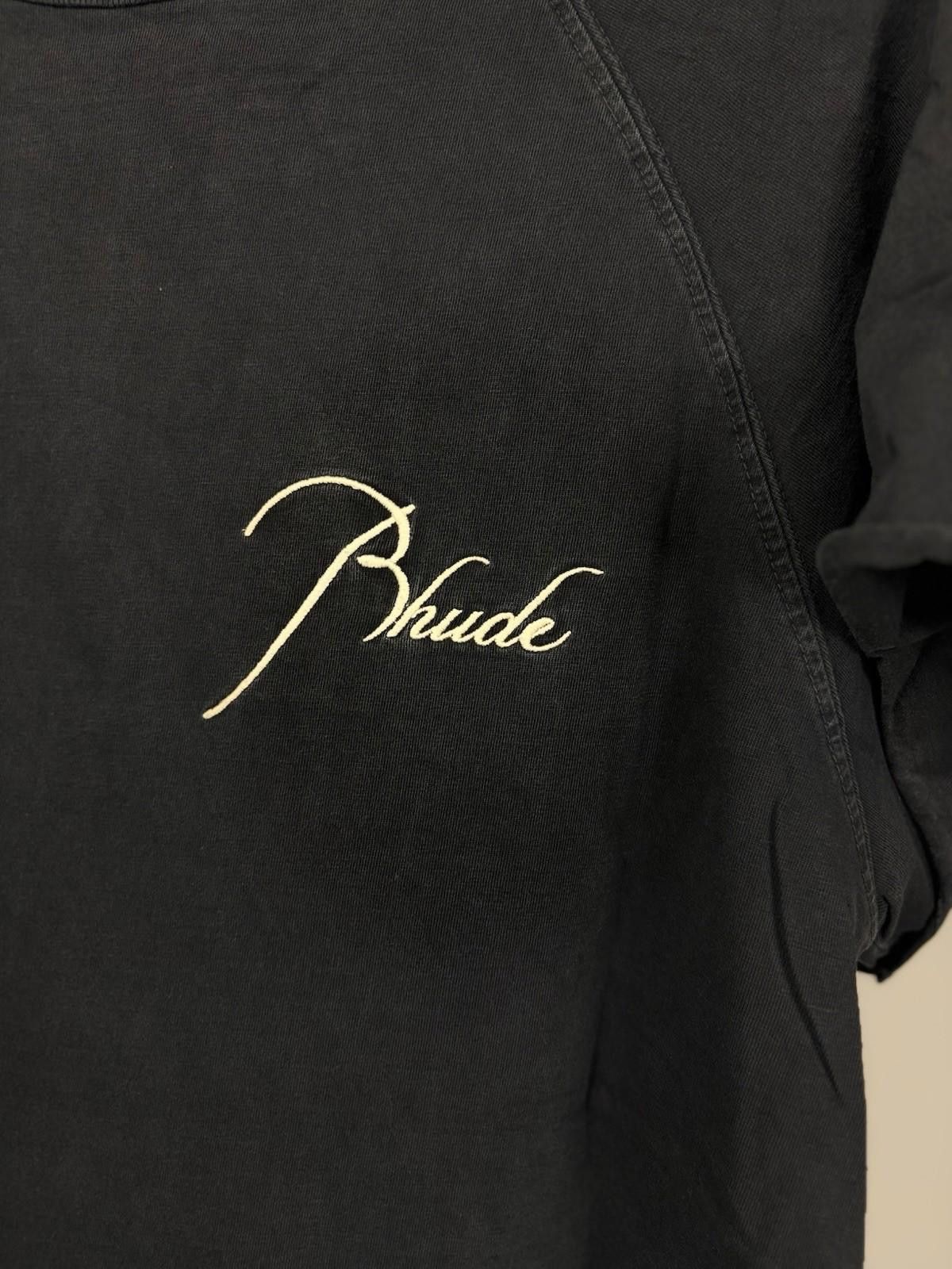 Rhude Rhude Heavy Cotton Embroidered Logo T - Shirt Size US XS / EU 42 / 0 - 2 Thumbnail