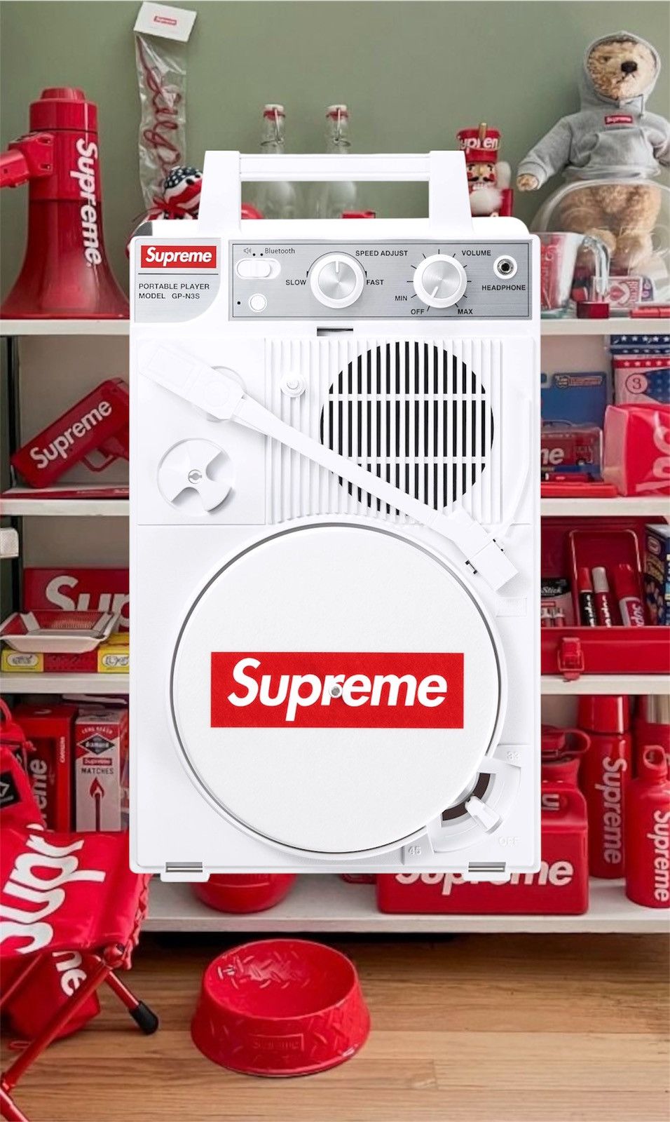Supreme Supreme ANABAS portable record player Size ONE SIZE - 1 Thumbnail