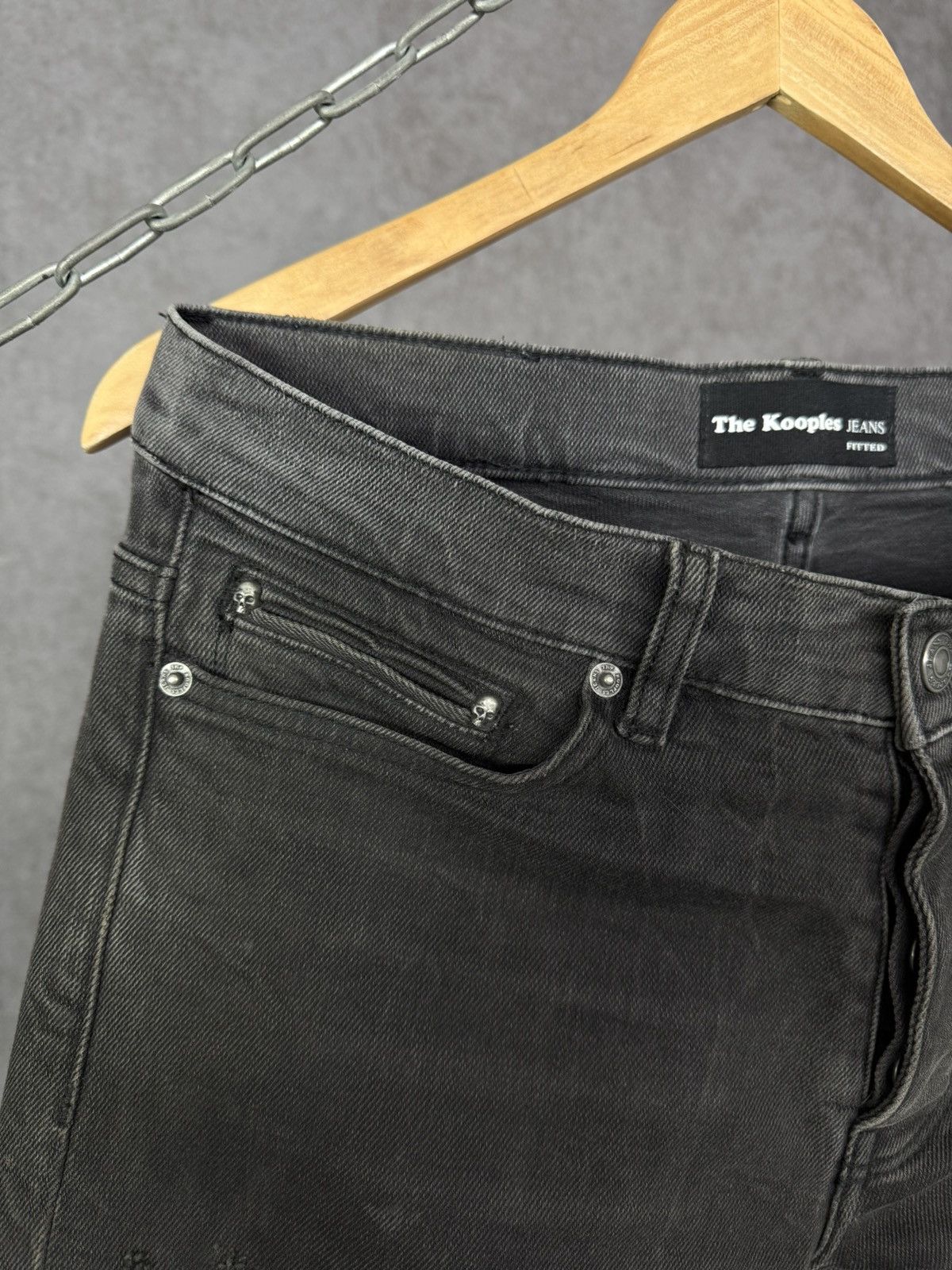 The Kooples The Kooples luxury designer distressed denim jeans Size US 30 / EU 46 - 4 Thumbnail