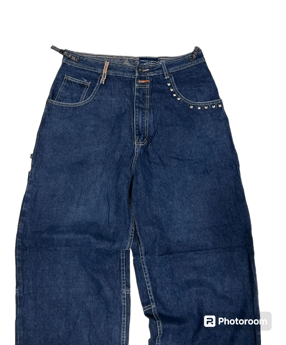 JNCO 💥Y2K Baggy Triple 5 Soul Jeans 💥 Size US 34 / EU 50 - 2 Thumbnail