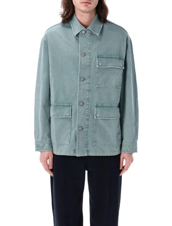 Emporio Armani EMPORIO ARMANI Men Jacket EM001708AF13908 U9170 BLUE Size US L / EU 52-54 / 3 - 1 Thumbnail