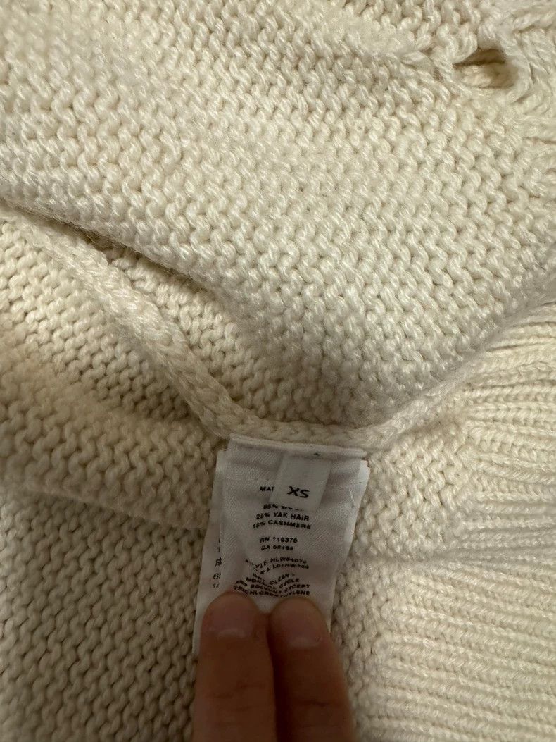 Helmut Lang HELMUT LANG Wool, cashmere and yak hair sweaters Size XS / US 0-2 / IT 36-38 - 4 Thumbnail
