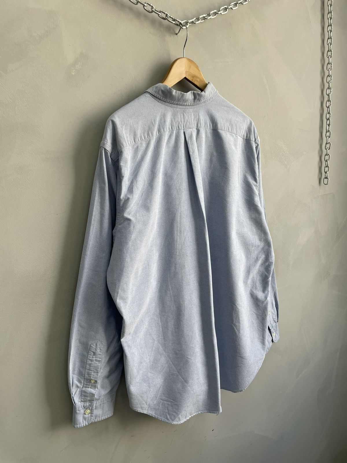 Polo Ralph Lauren y2k casual vintage Polo Ralph bear cotton shirt button up Size US XL / EU 56 / 4 - 8 Thumbnail