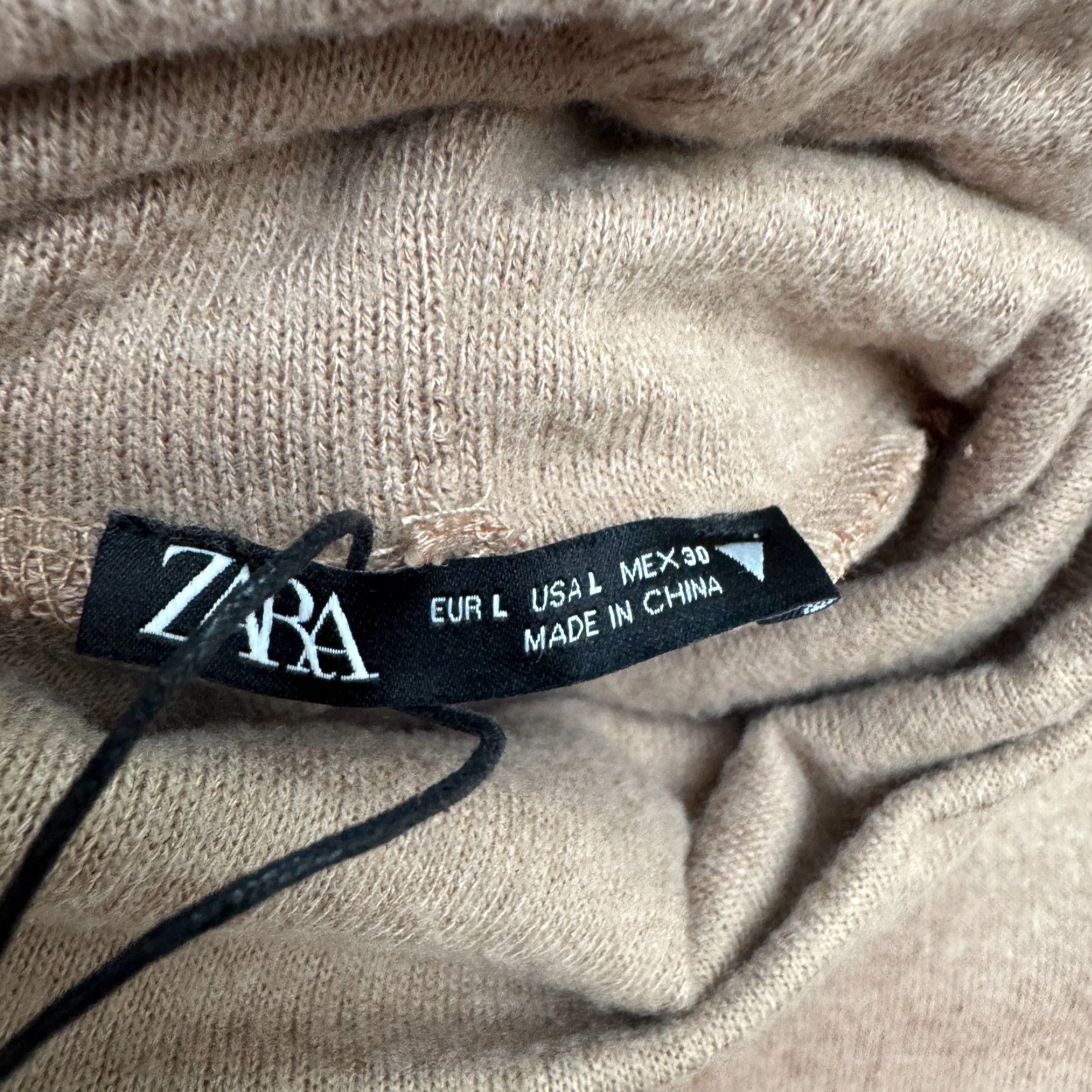 Zara **Zara Women's Brown Long Sleeve Turtleneck Pullover Shift Dress Large** User: Zara Women's Brown Long Sleeve Turtleneck Pullover Shift Dress Large Size L / US 10 / IT 46 - 6 Thumbnail