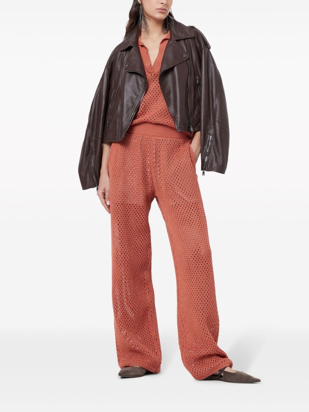 Brunello Cucinelli o1la1rc1a0425 Sweater in Orange Size M / US 6-8 / IT 42-44 - 5 Thumbnail