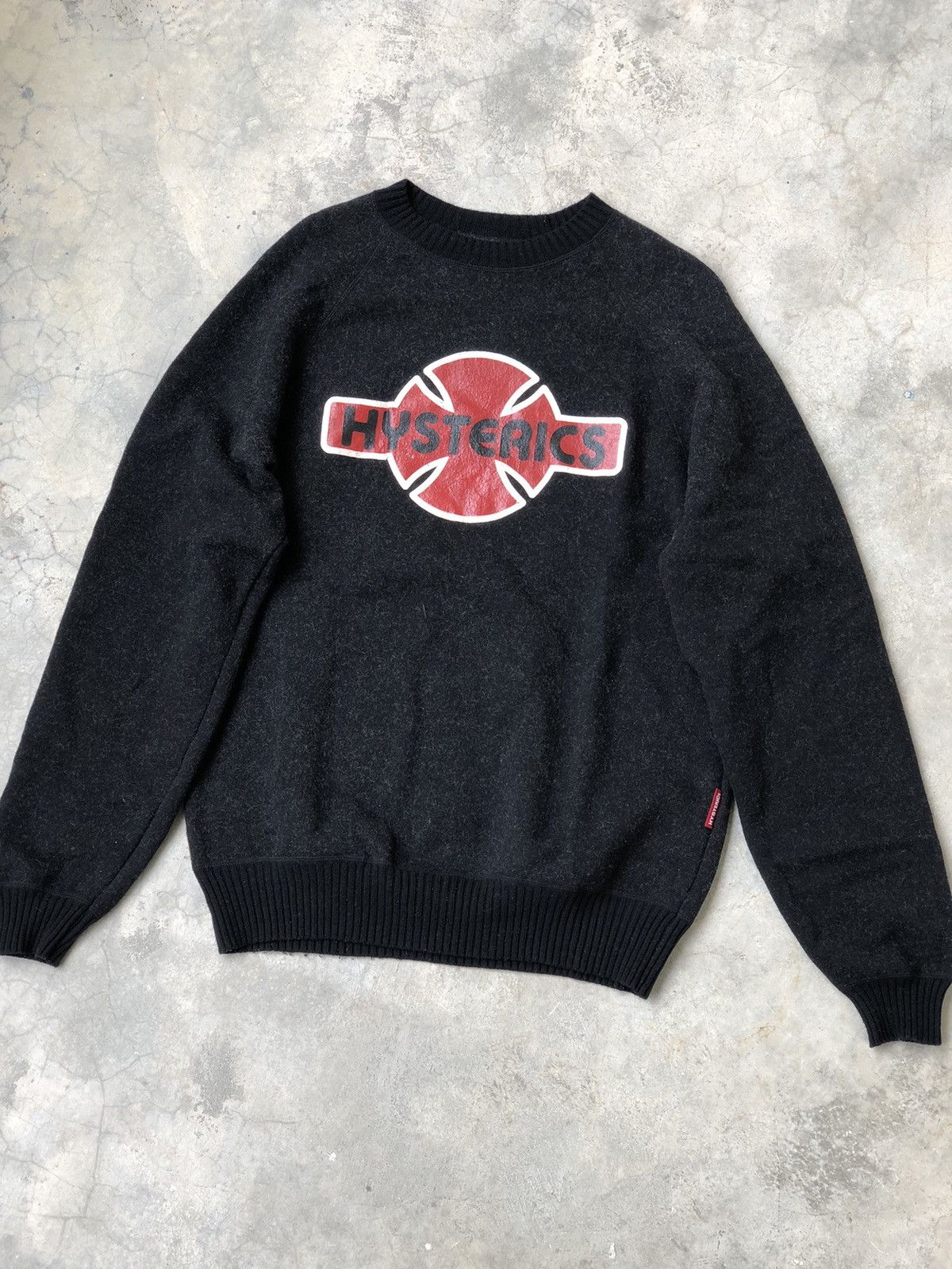 Hysteric Glamour Vintage Wool Hysteric Glamour Independent Truck Co. Knitwear Size US L / EU 52-54 / 3 - 1 Thumbnail